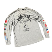 Stussy Bluse (Str. L)