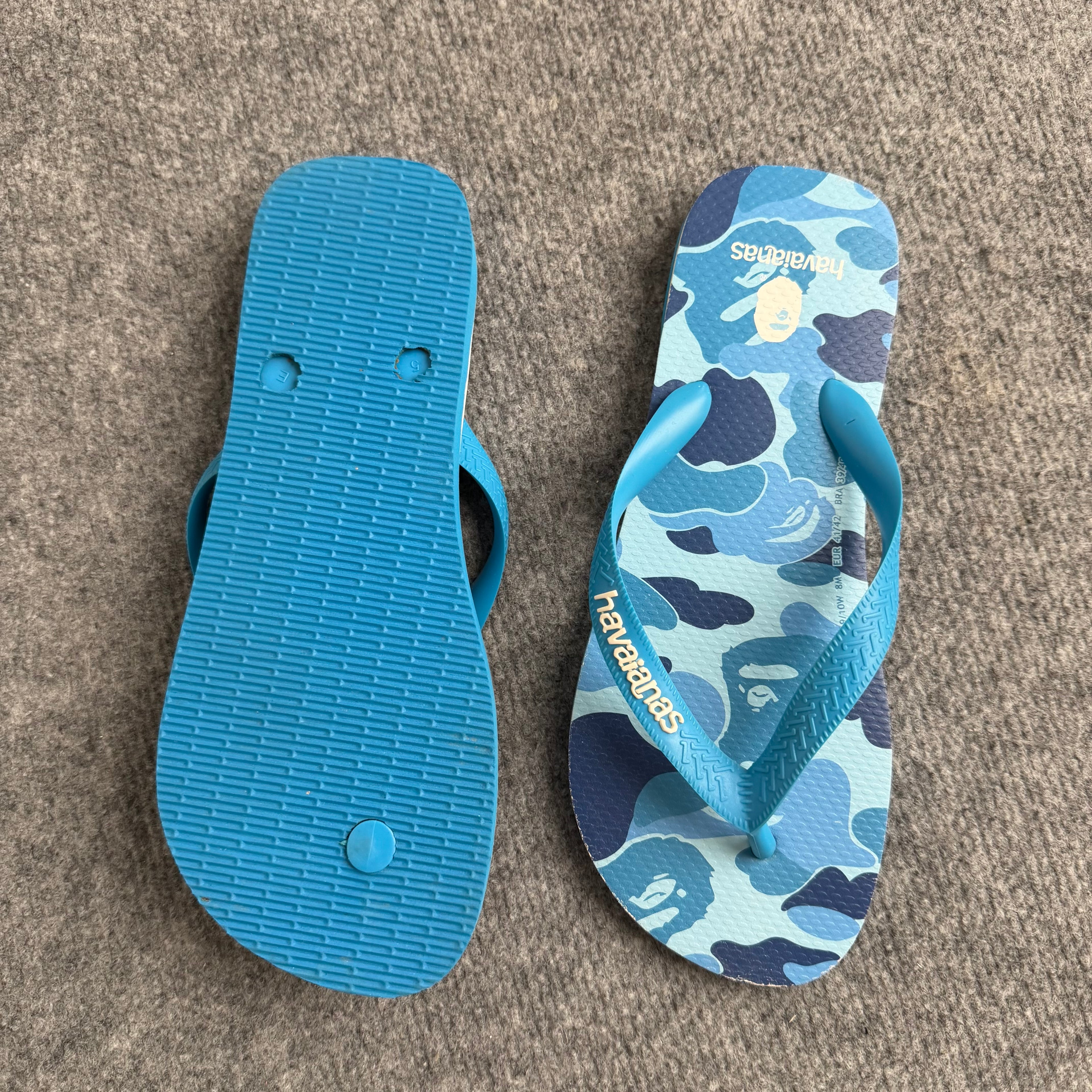 Bape x havaianas (Str. 41-42)
