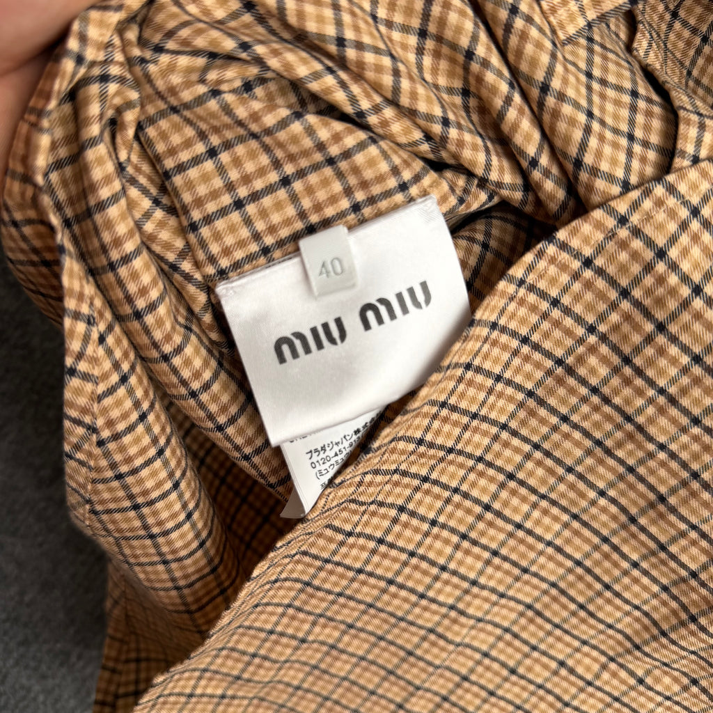 Miu Miu skjorte (Str. 40)