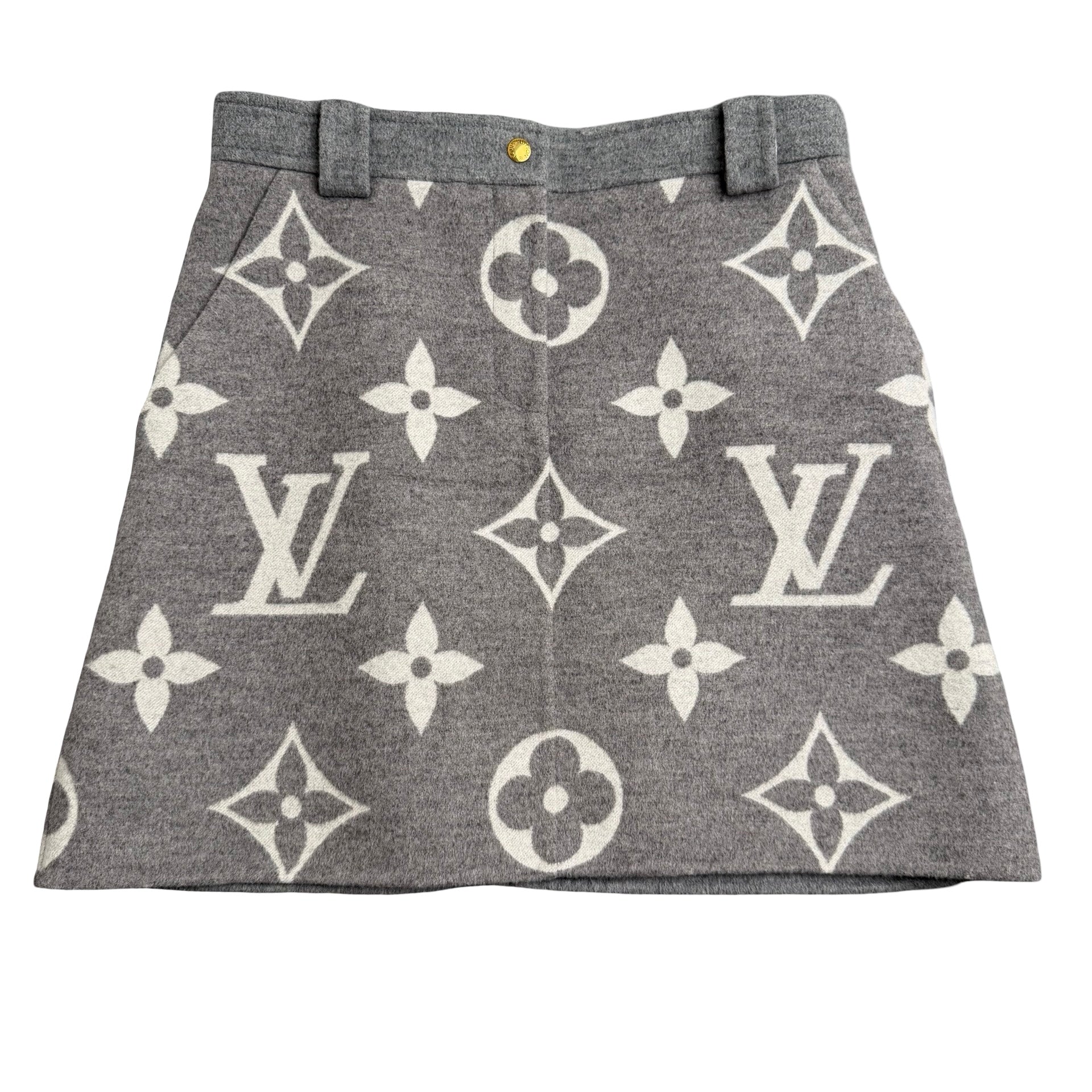 Louis Vuitton nederdel (Str. 42)