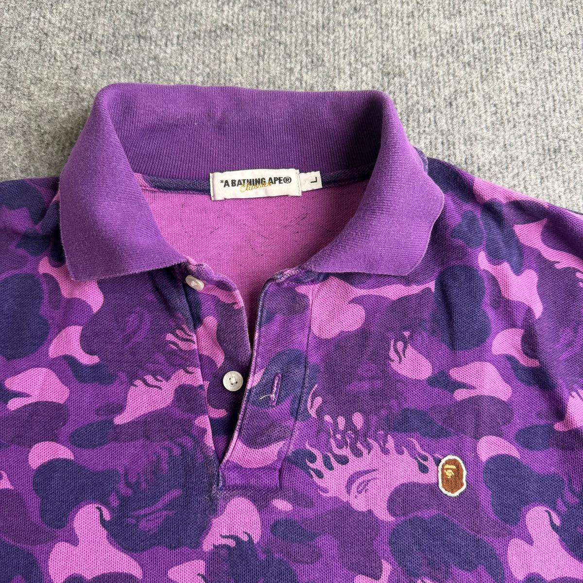 A bathing ape polo (Str. L)