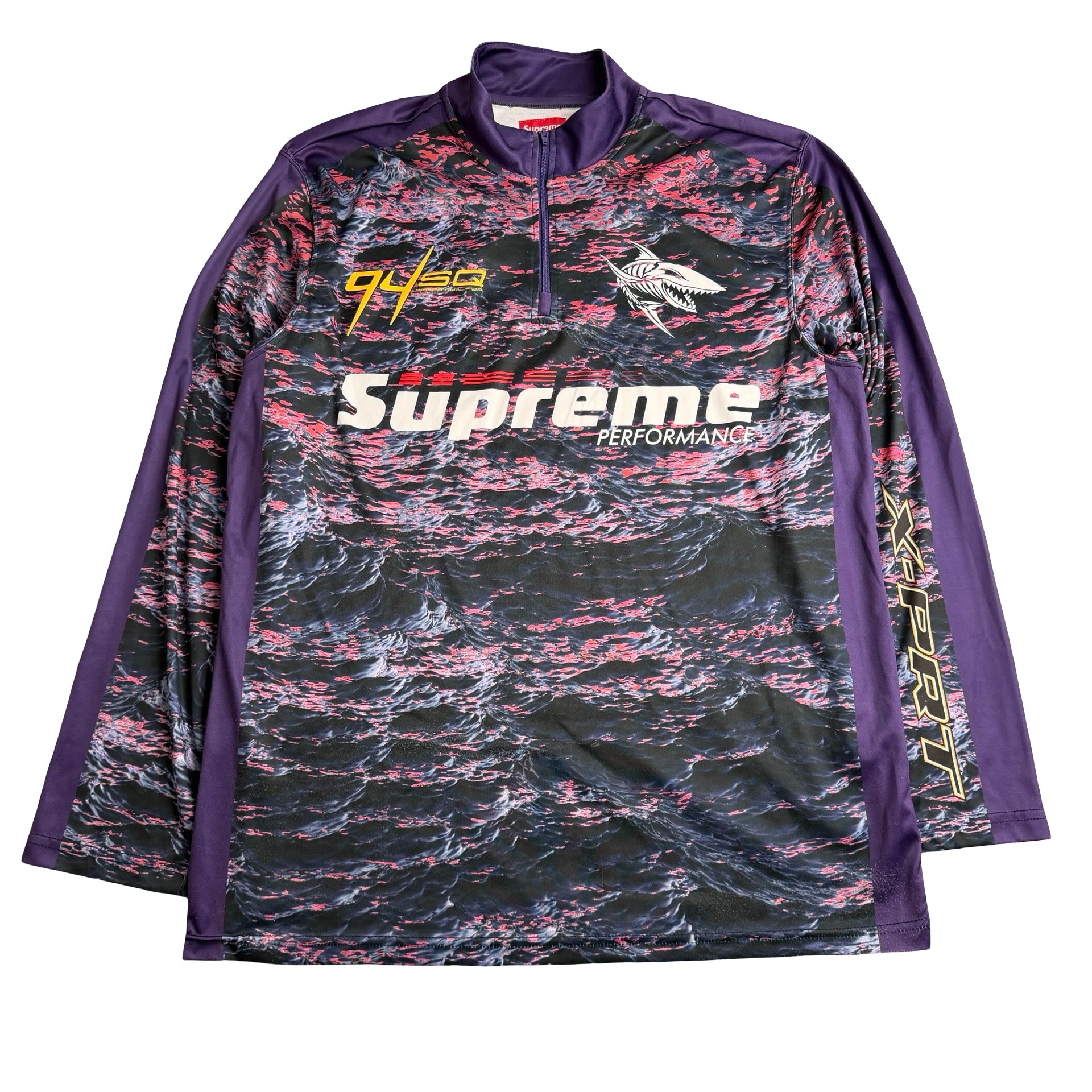 Supreme half zip (Str. M)