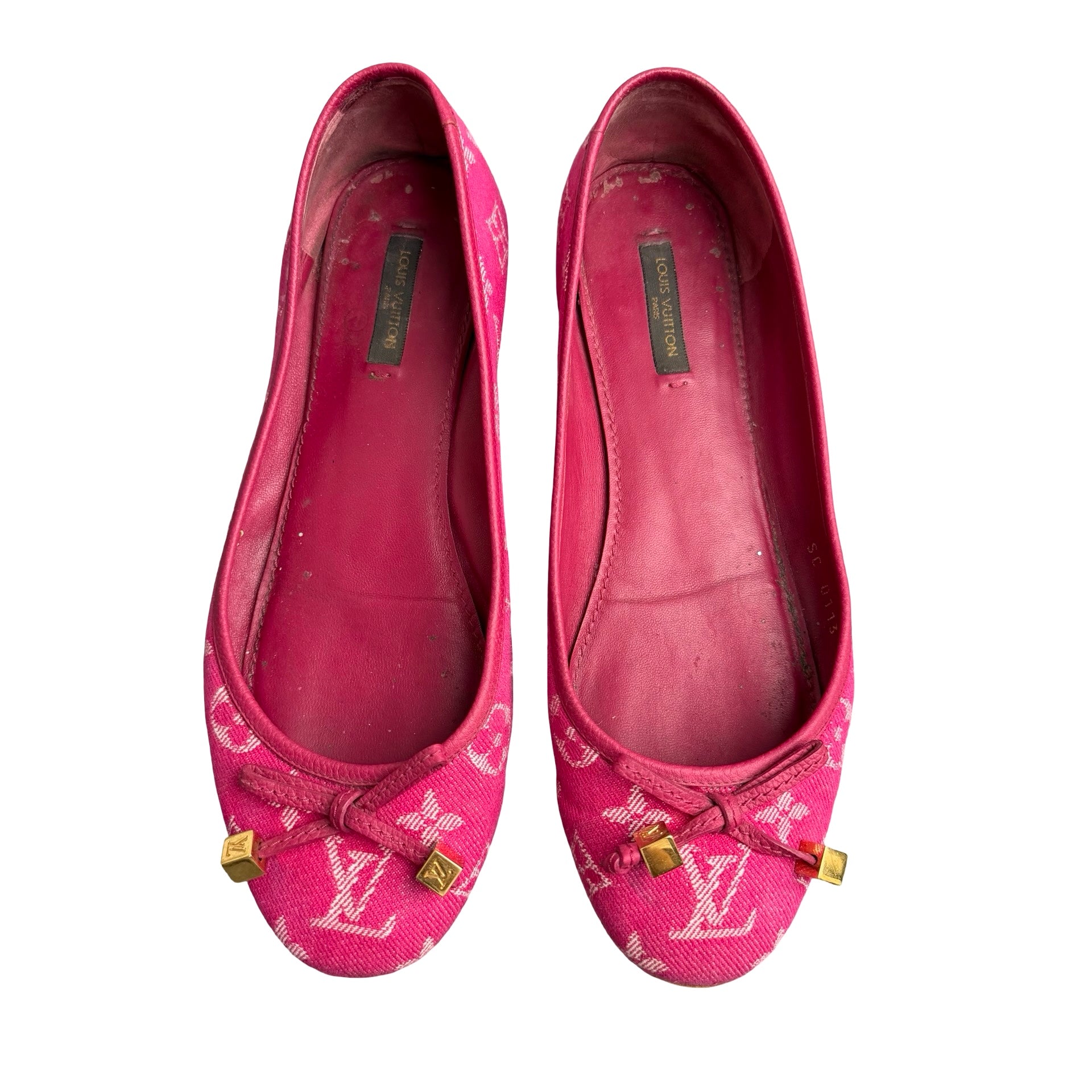 Louis Vuitton Ballerinaer (Str. 38.5)
