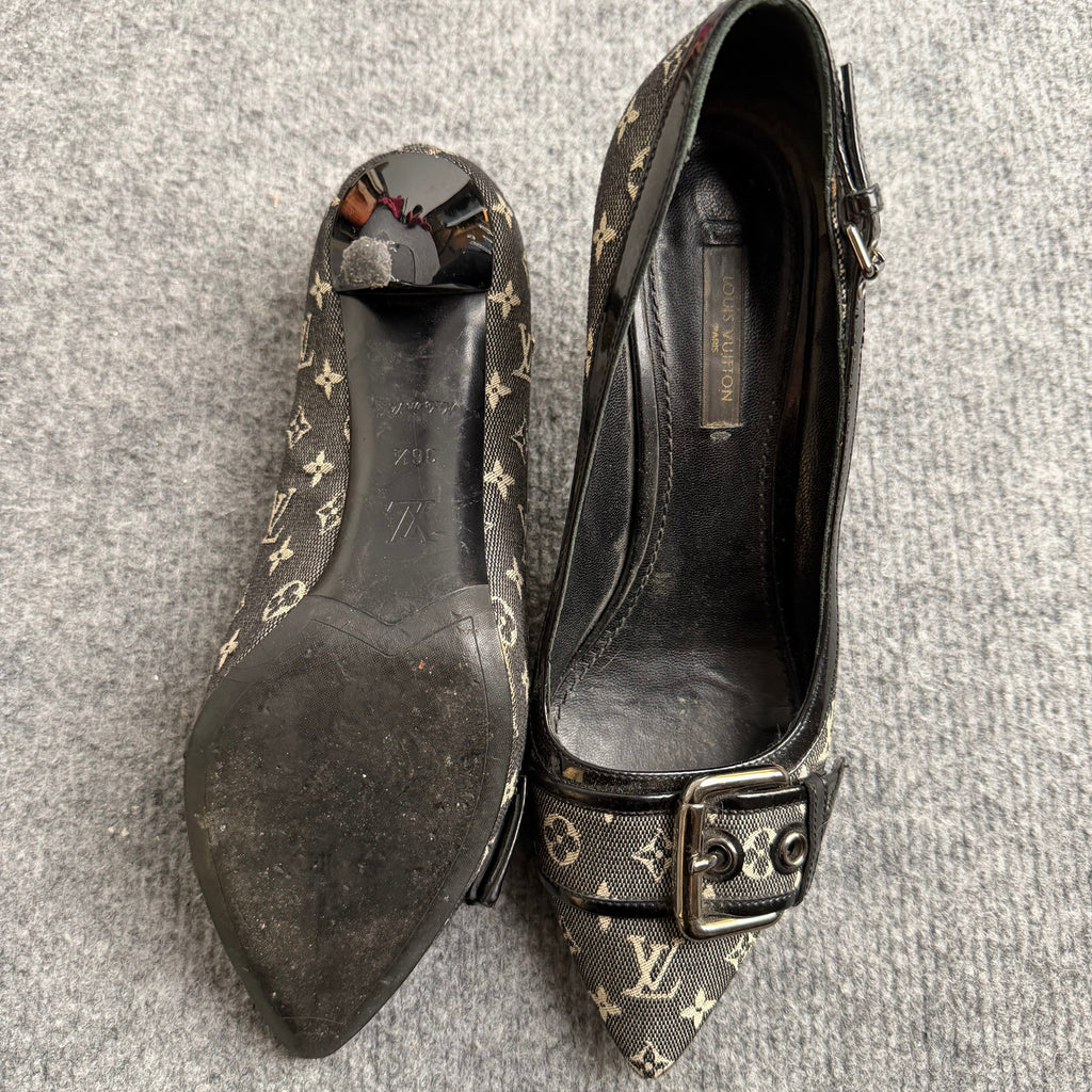 Louis Vuitton stiletter (Str. 36,5)