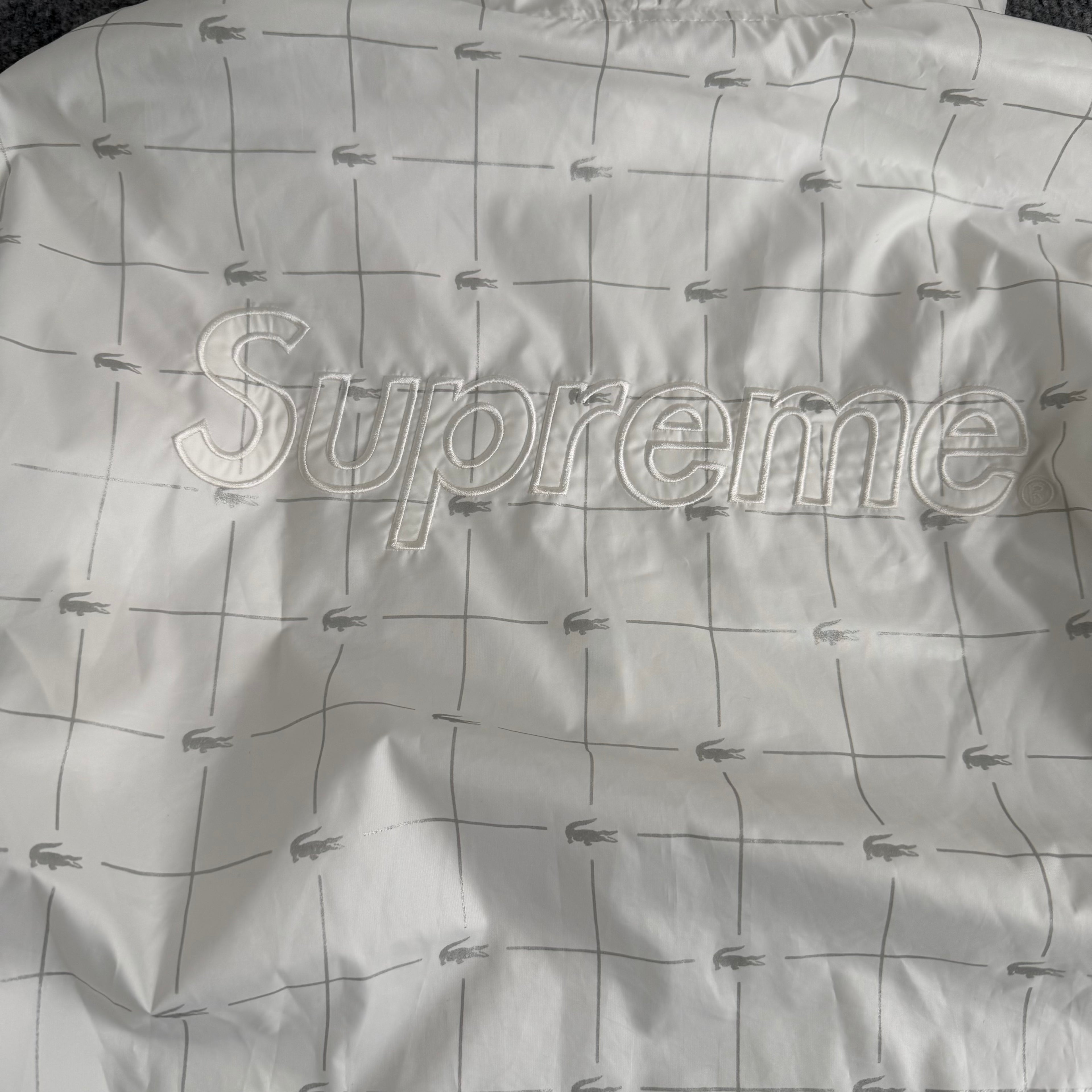 Supreme x Lacoste jakke (Str. L)