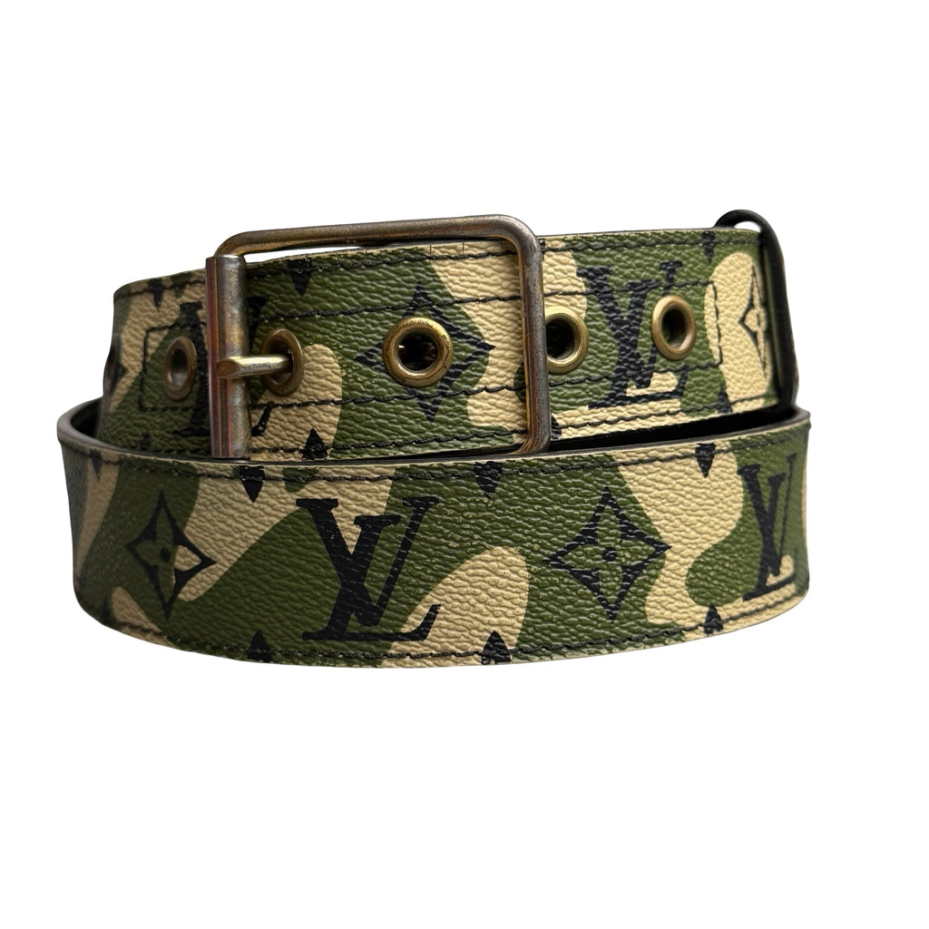 louis vuitton x takashi murakami bælte (Str. M)