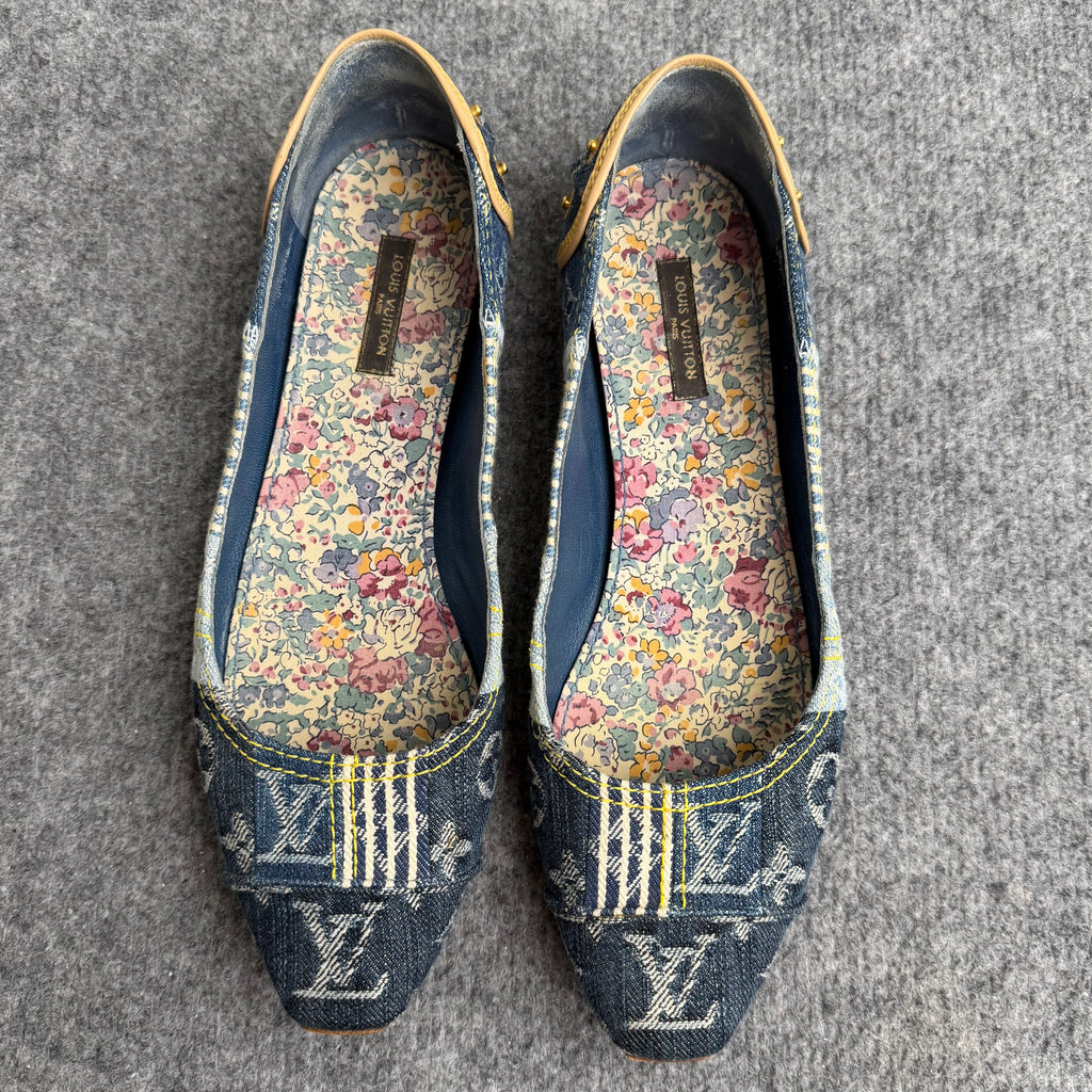 Louis Vuitton ballerinaer (Str. 38)