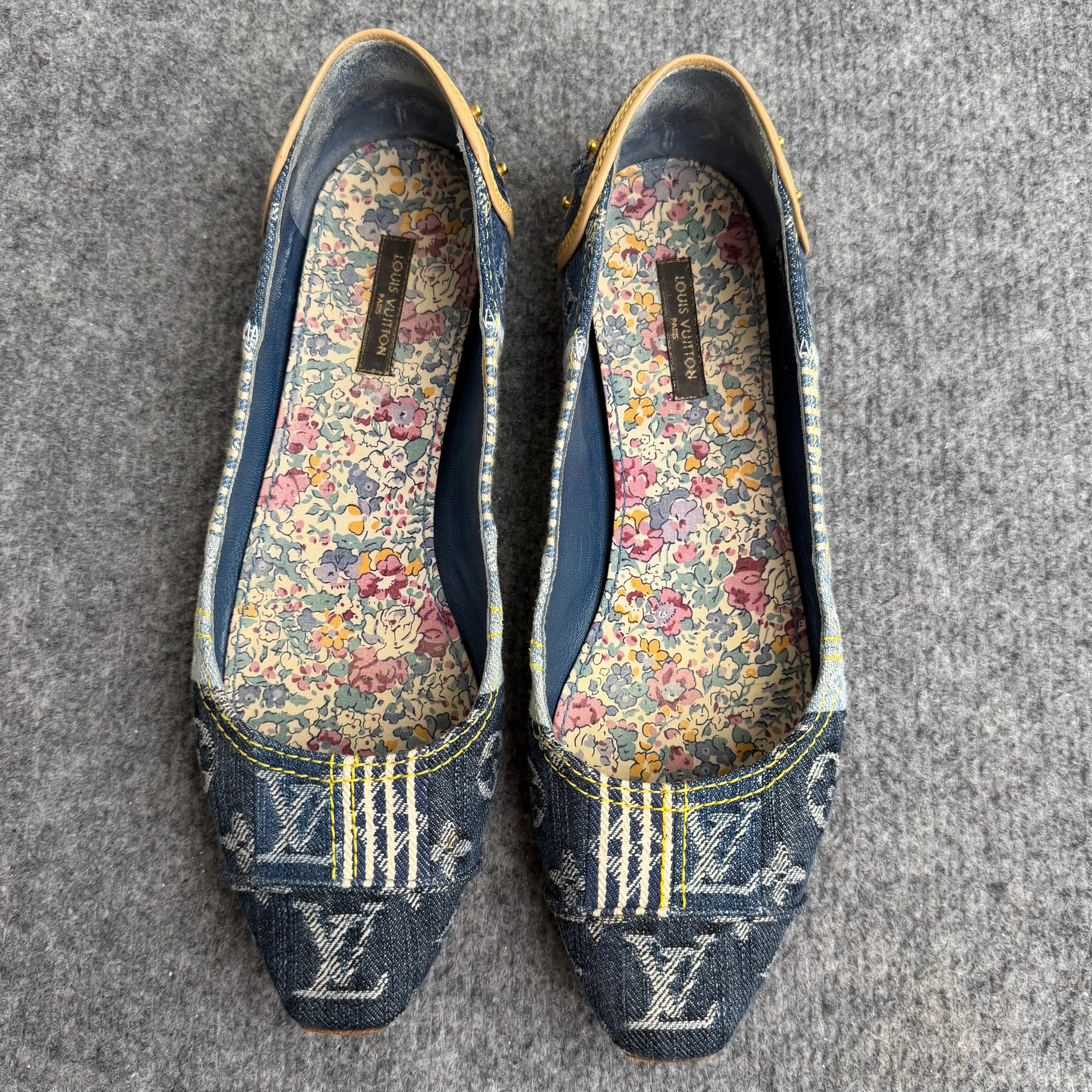 Louis Vuitton ballerinaer (Str. 38)