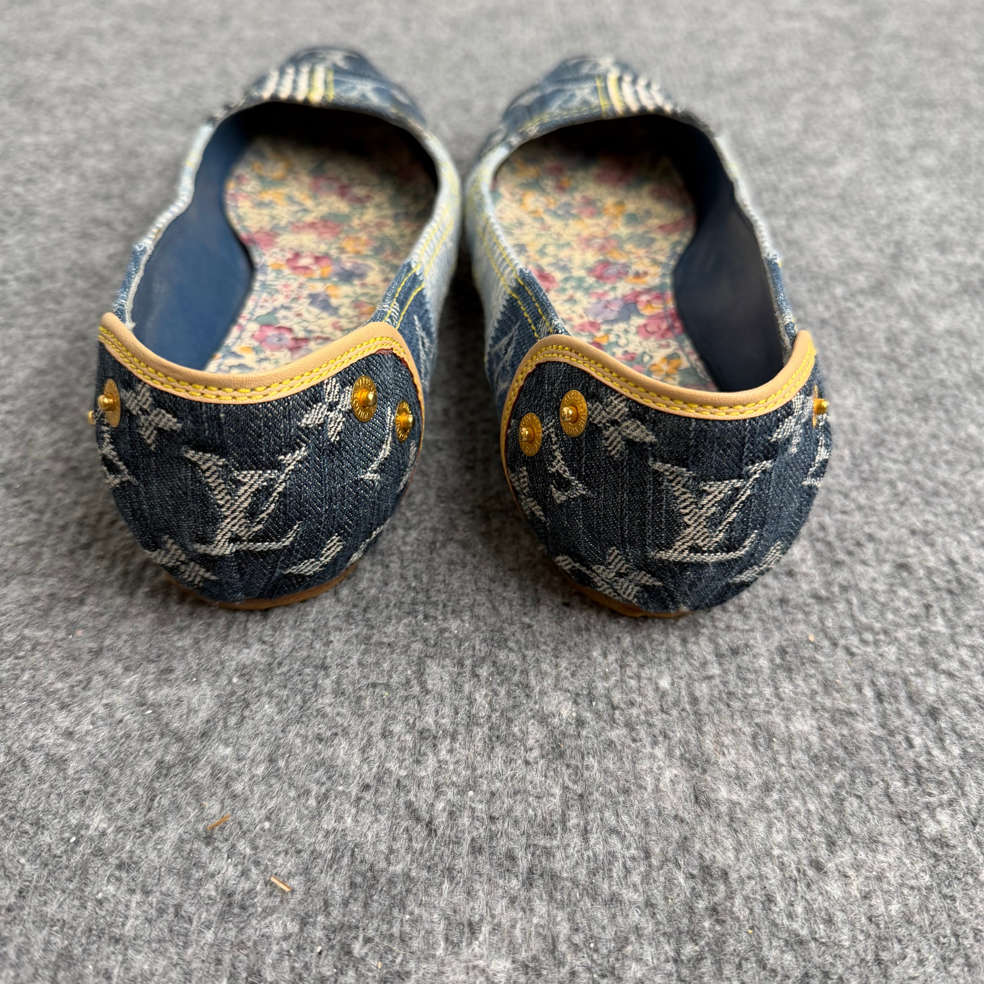 Louis Vuitton ballerinaer (Str. 38)