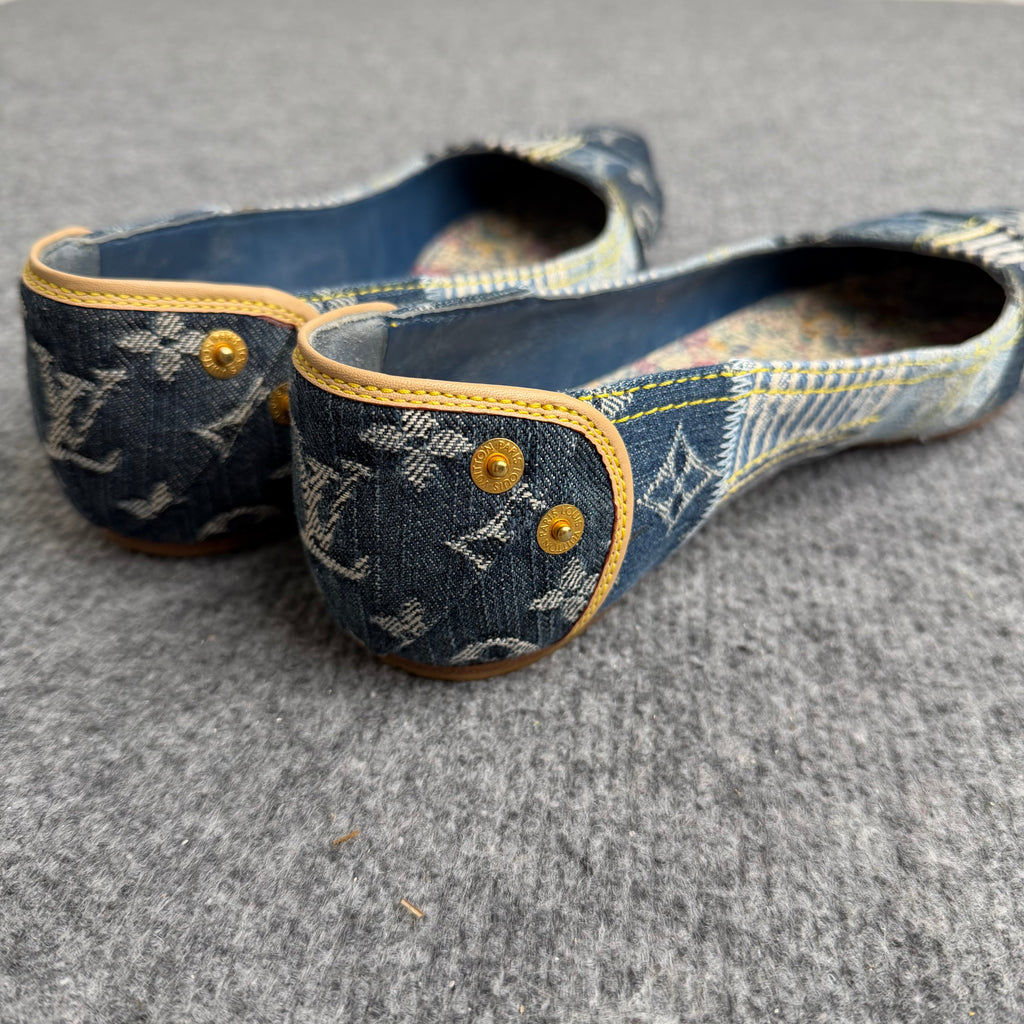 Louis Vuitton ballerinaer (Str. 38)