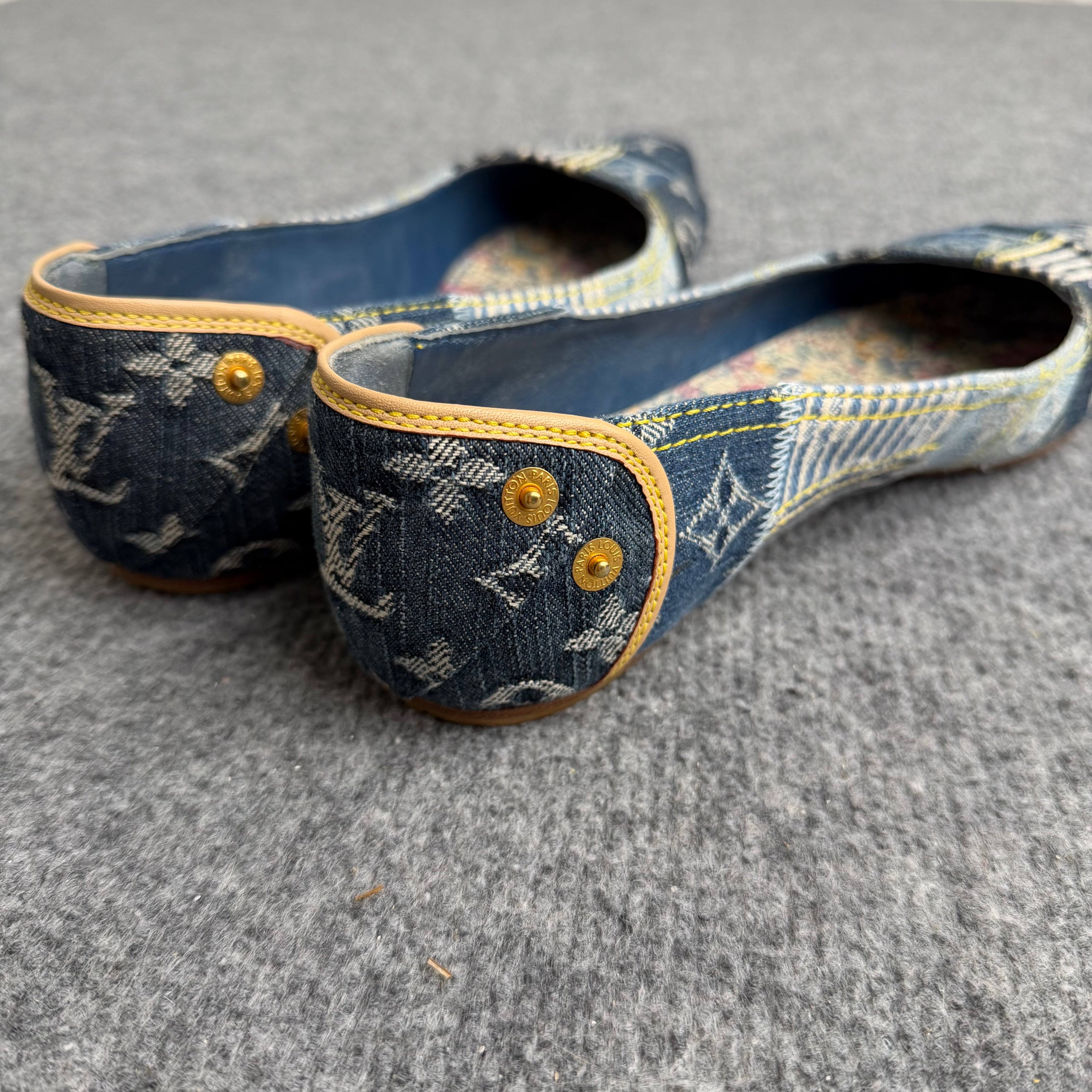 Louis Vuitton ballerinaer (Str. 38)