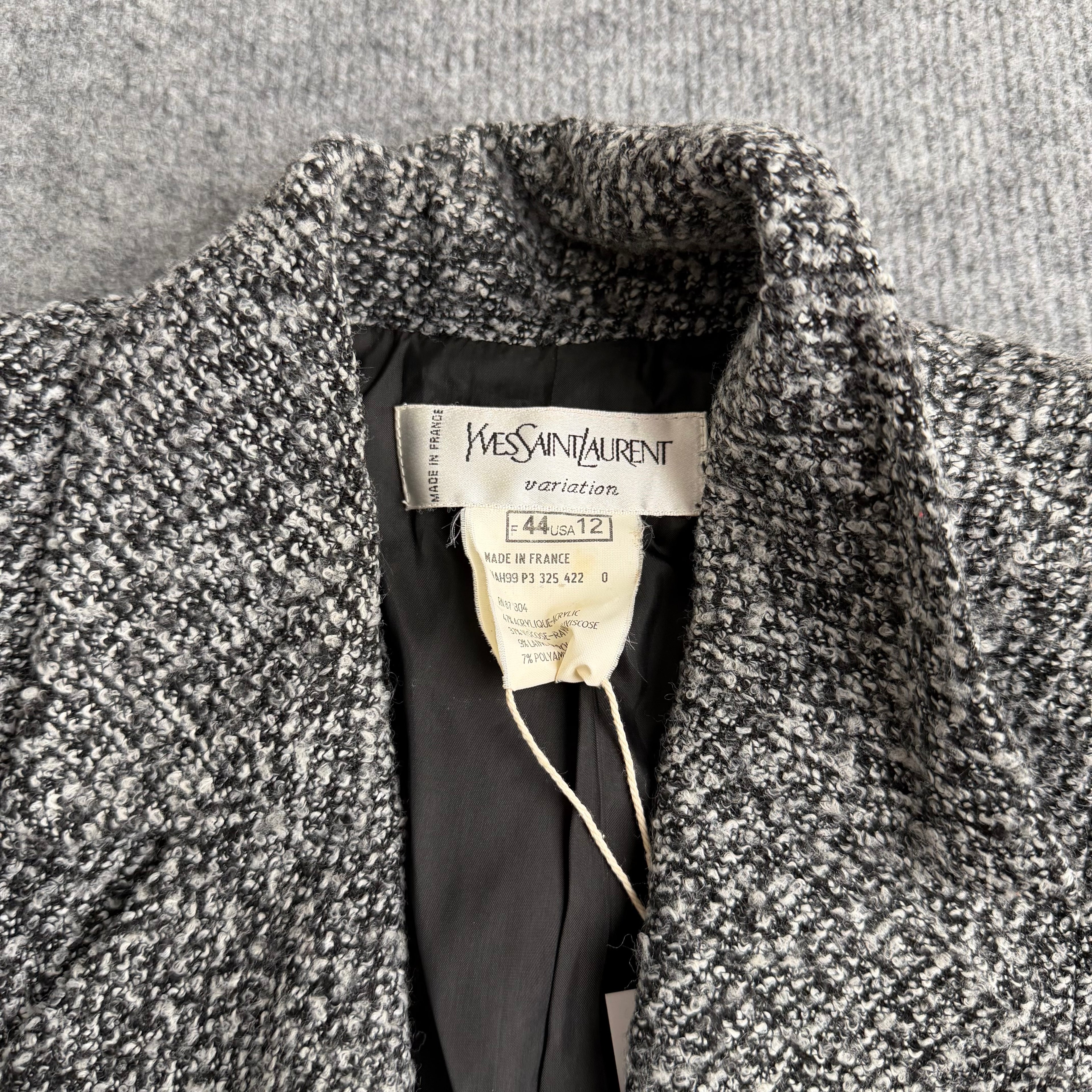 Yves Saint Laurent jakke (Str. S)