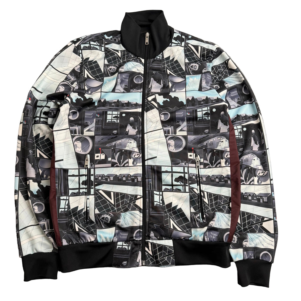 Prada zip bluse (Str. S)