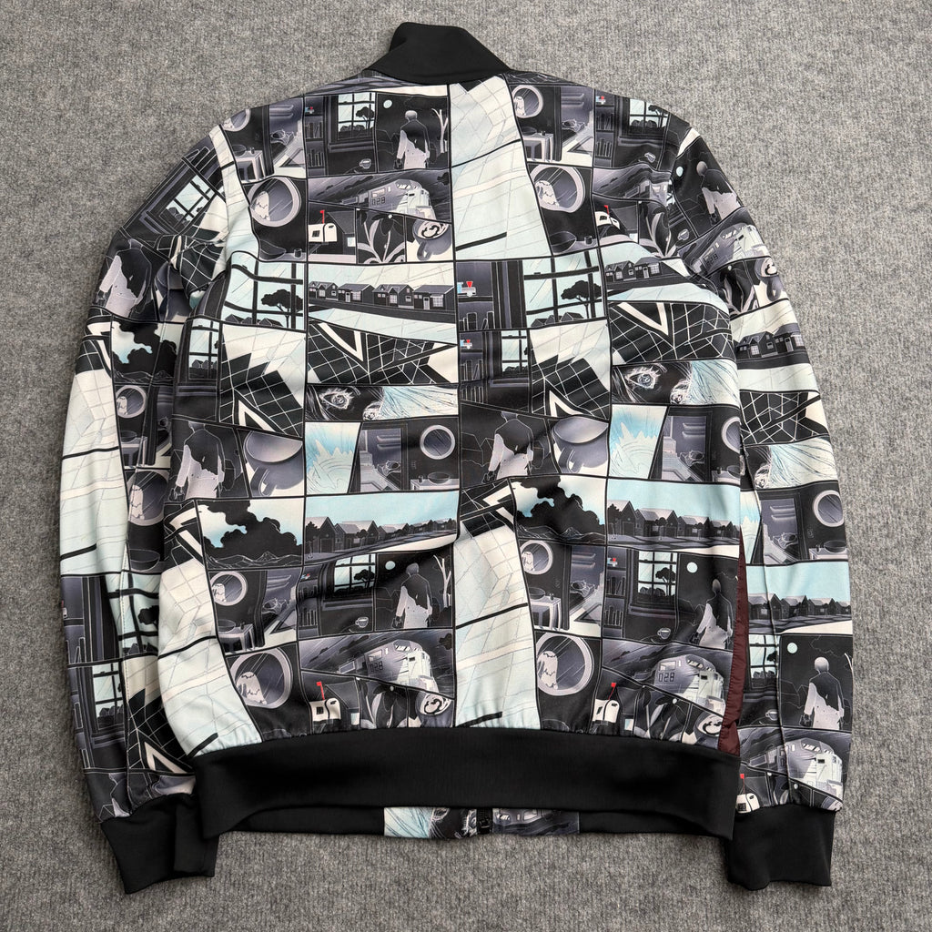 Prada zip bluse (Str. S)