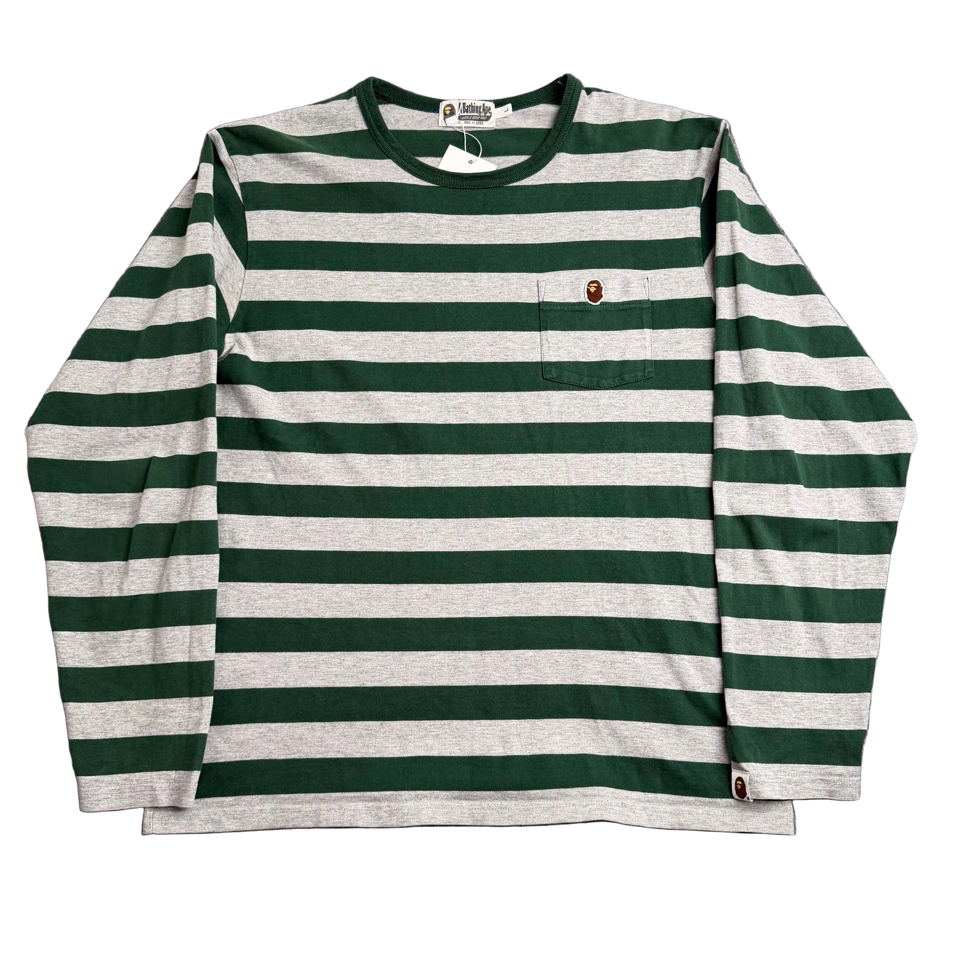 A bathing ape Longsleeve (Str. M)