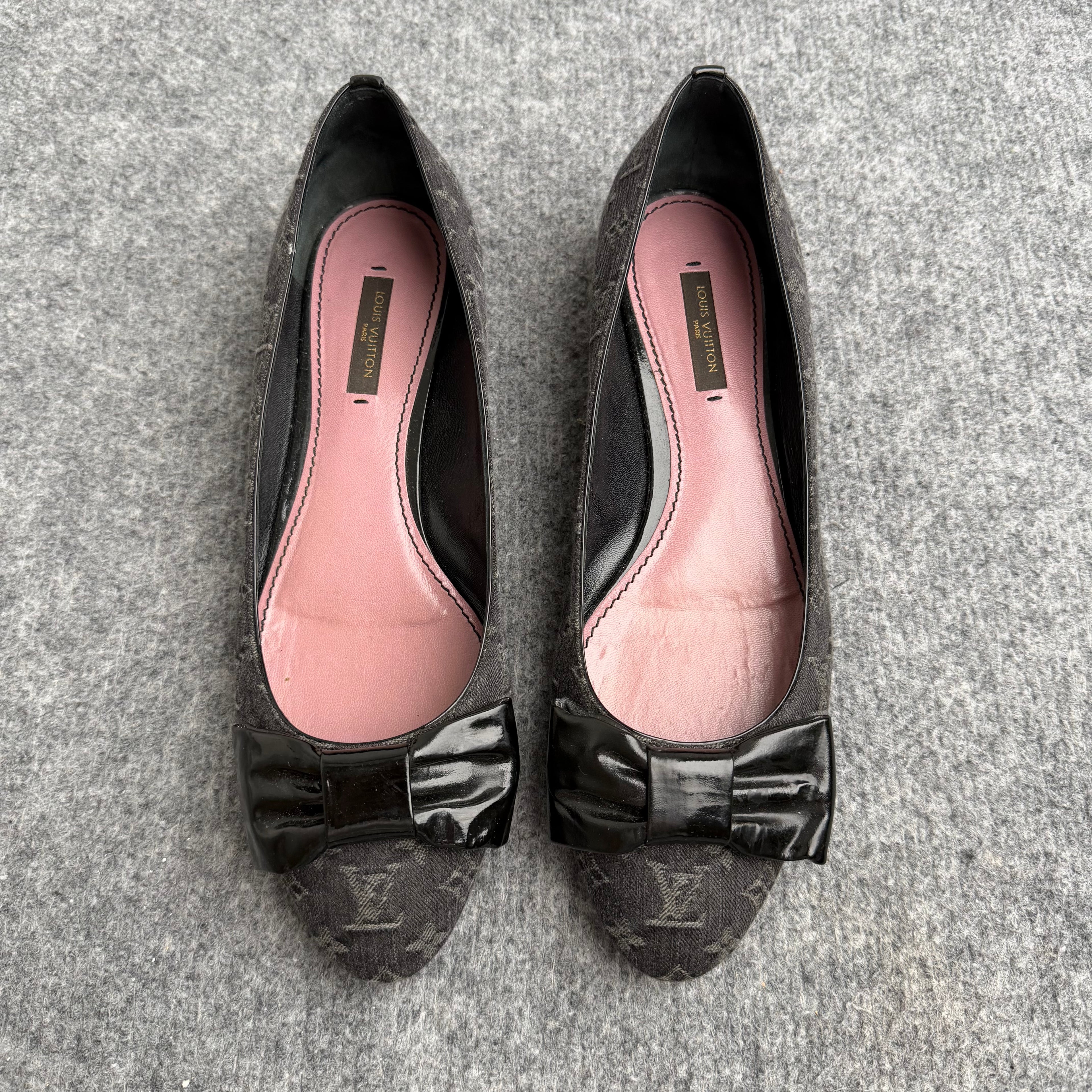Louis Vuitton ballerinaer (Str. 37,5)