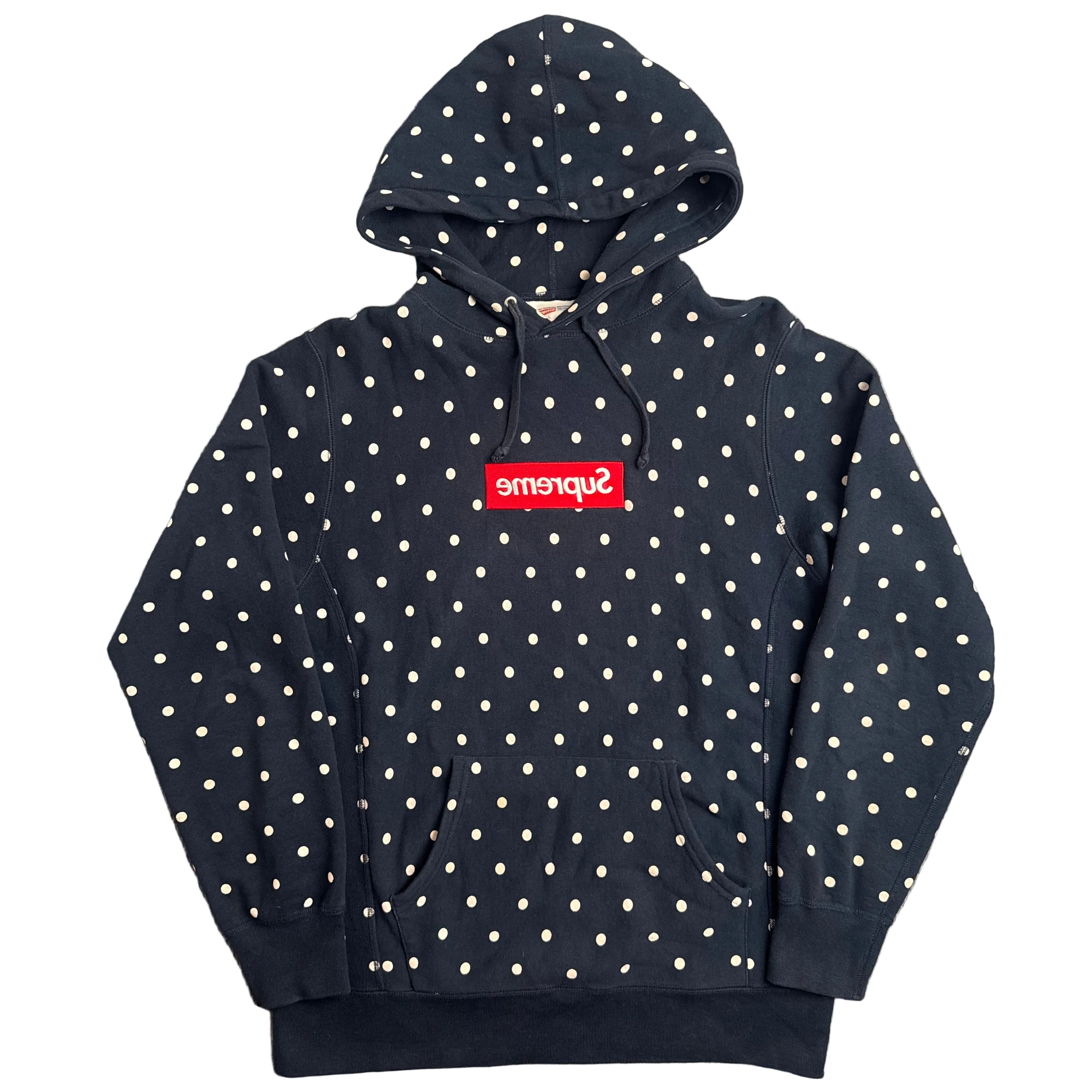 Supreme x Comme Des Garcons hættetrøje (Str. L)