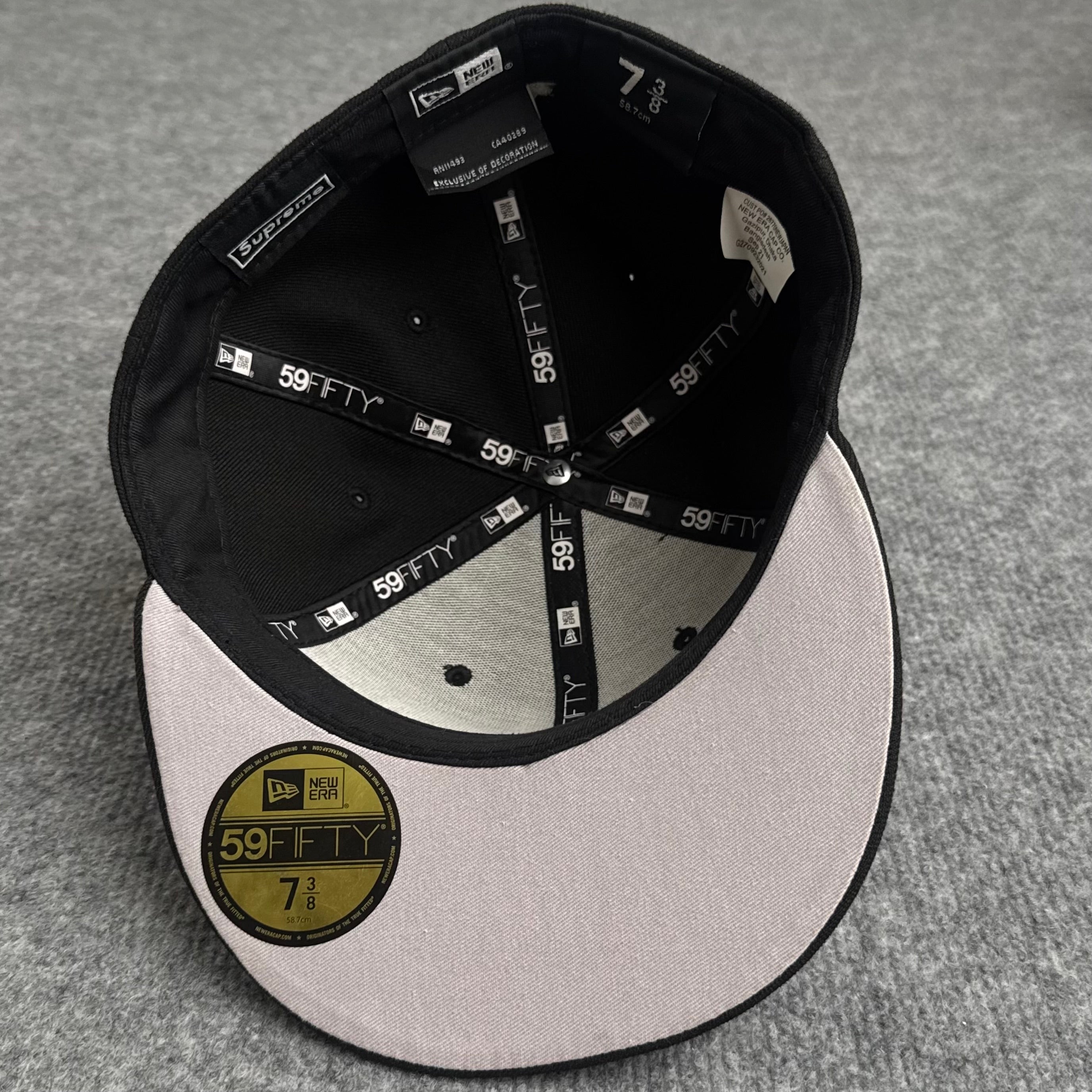 Supreme kasket (Str. 7 3/8)