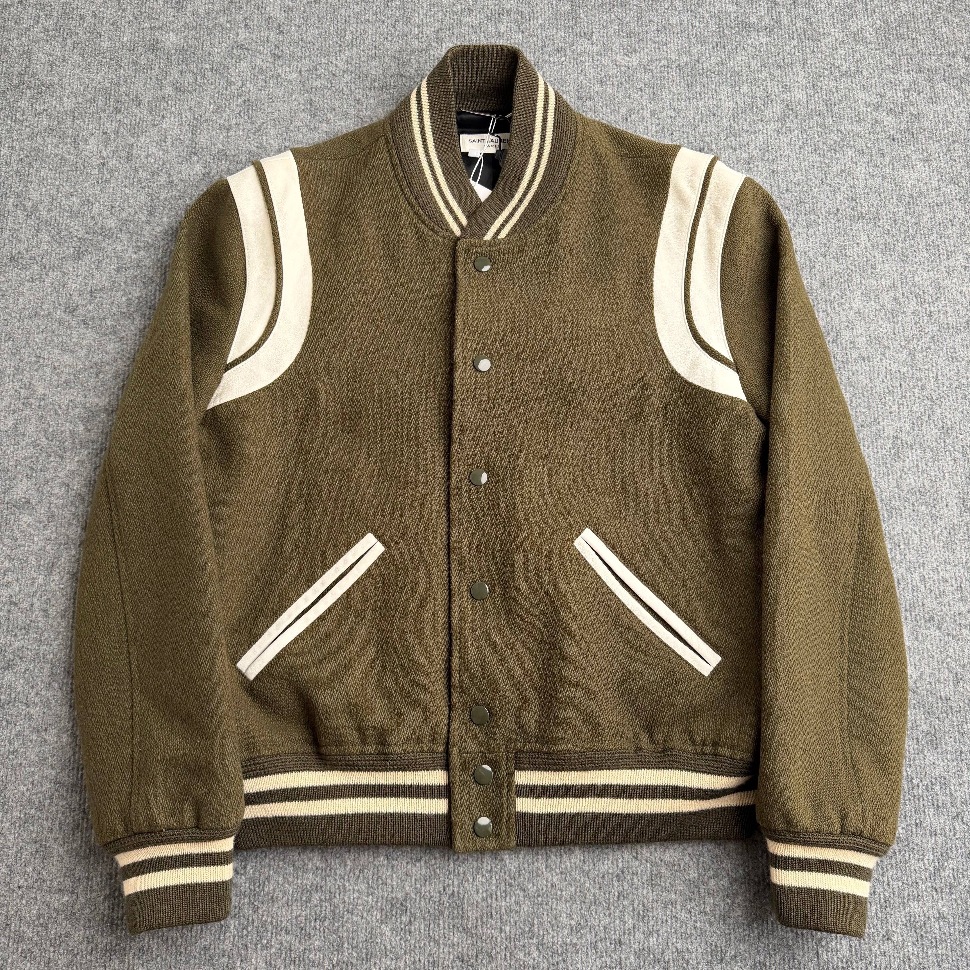 Saint Laurent Teddy Jakke (Str. M)