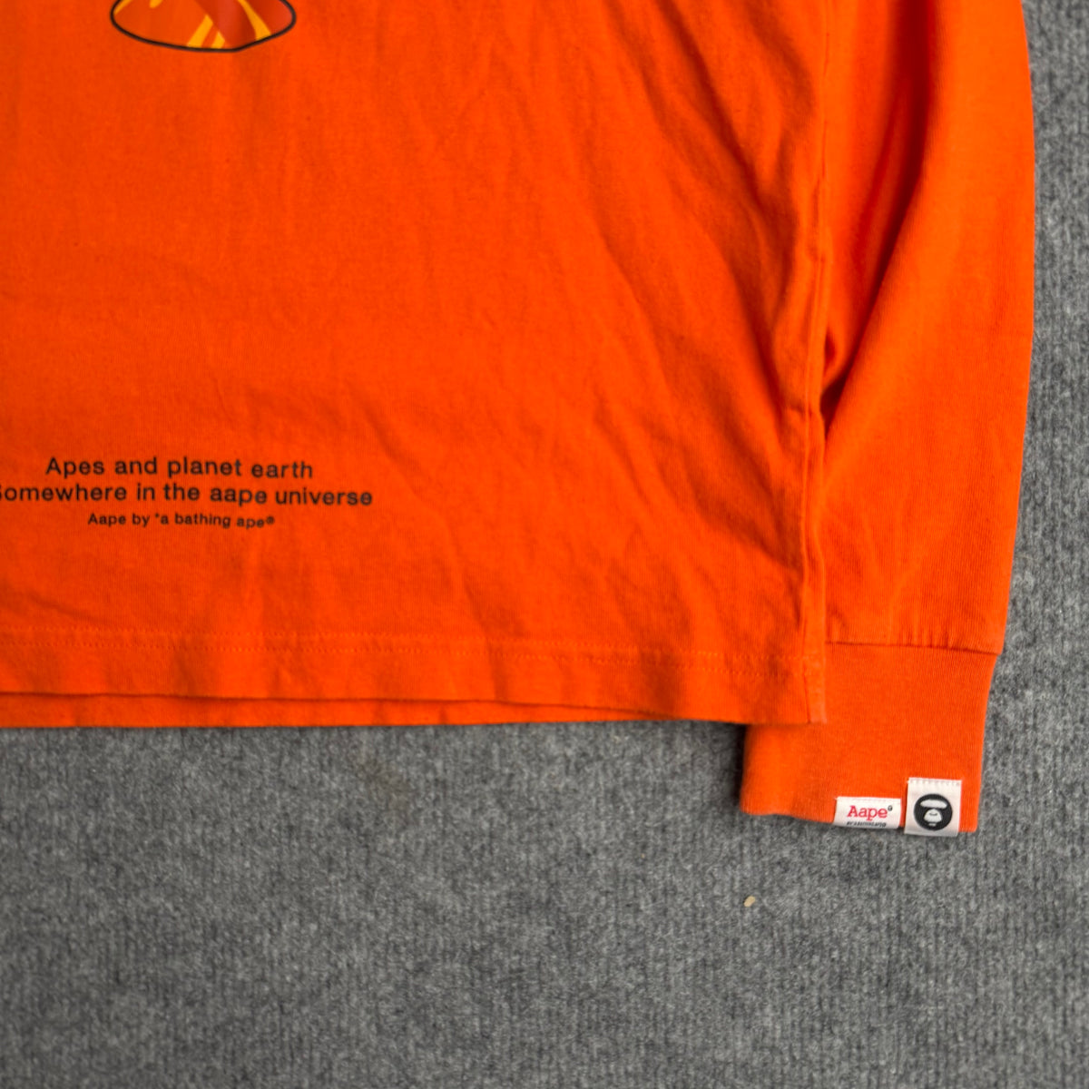 A bathing ape bluse (Str. S)