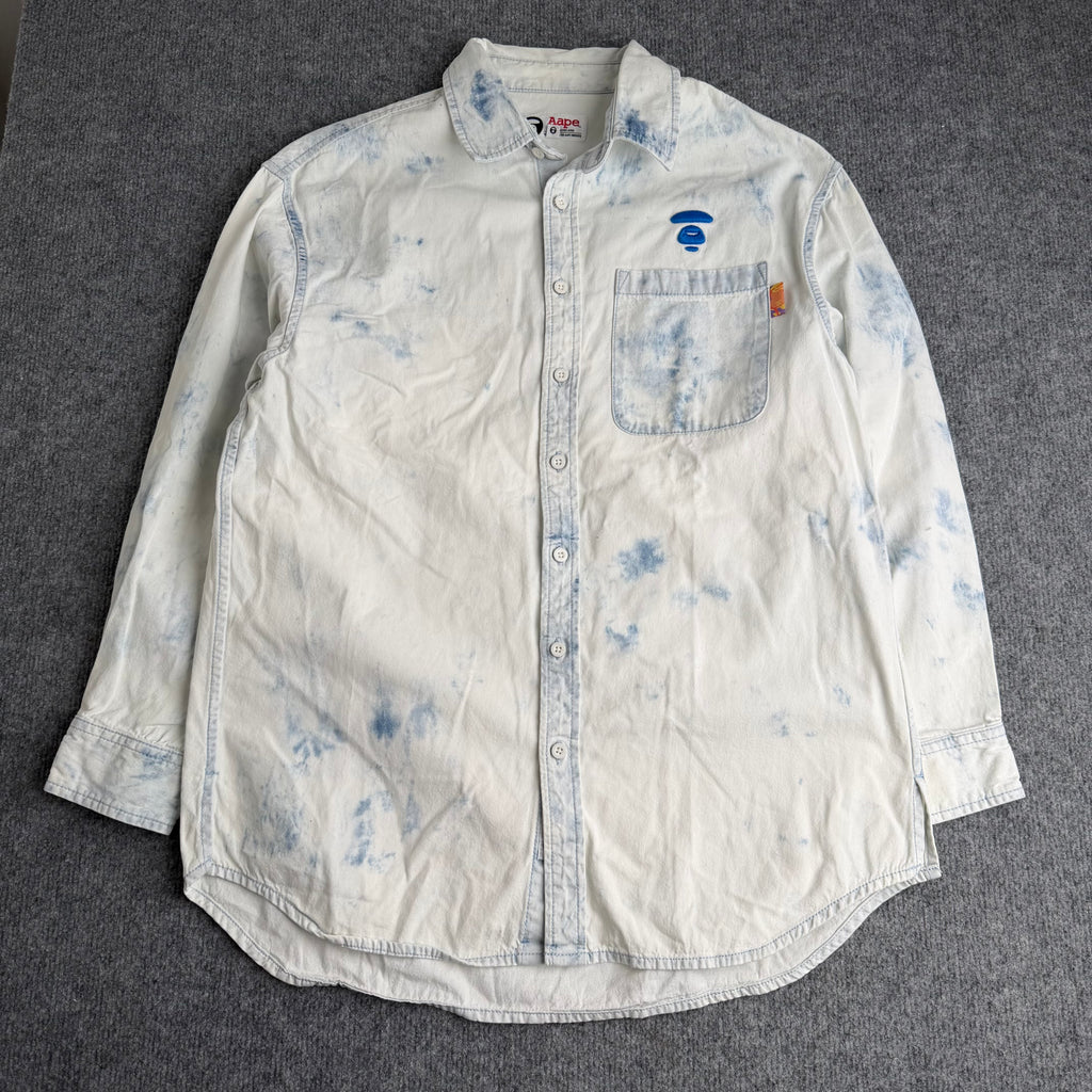 A bathing ape skjorte (Str. )