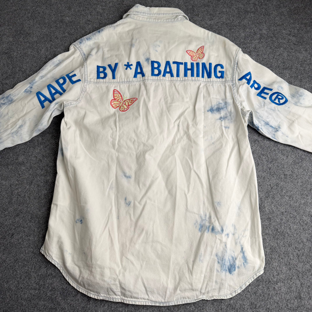 A bathing ape skjorte (Str. )
