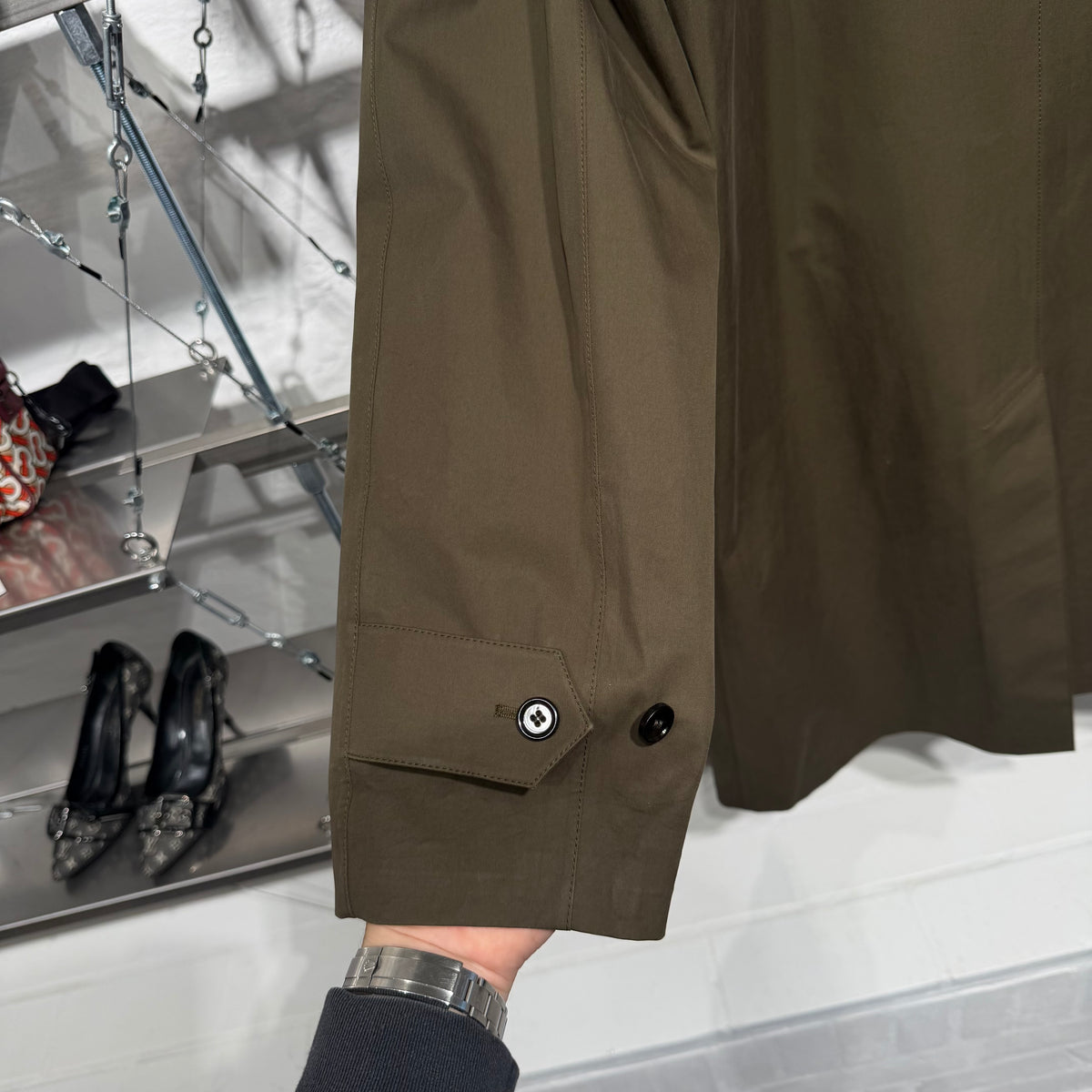 Burberry Frakke (Størrelse M)