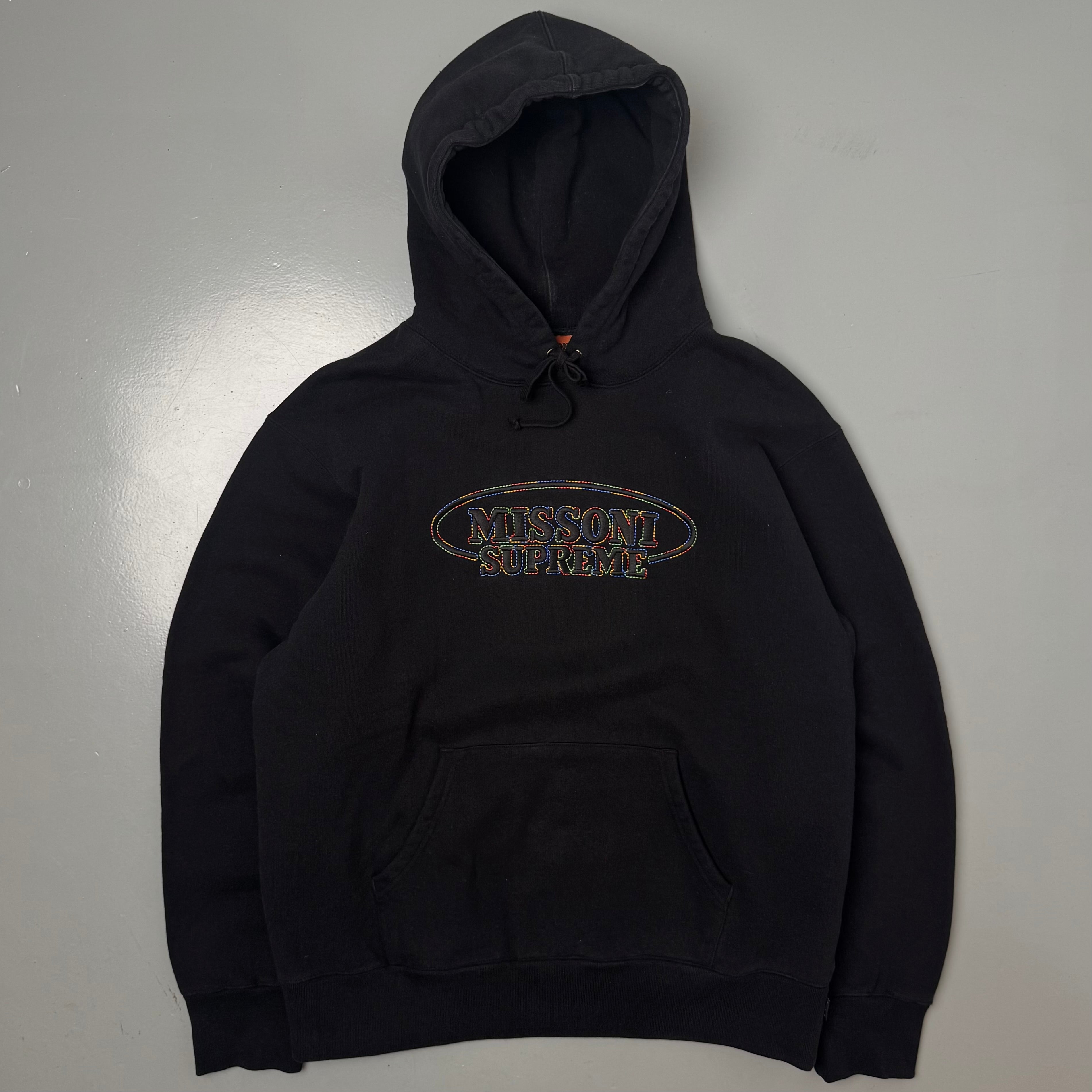 Supreme x Missoni hættetrøje (Str. M)