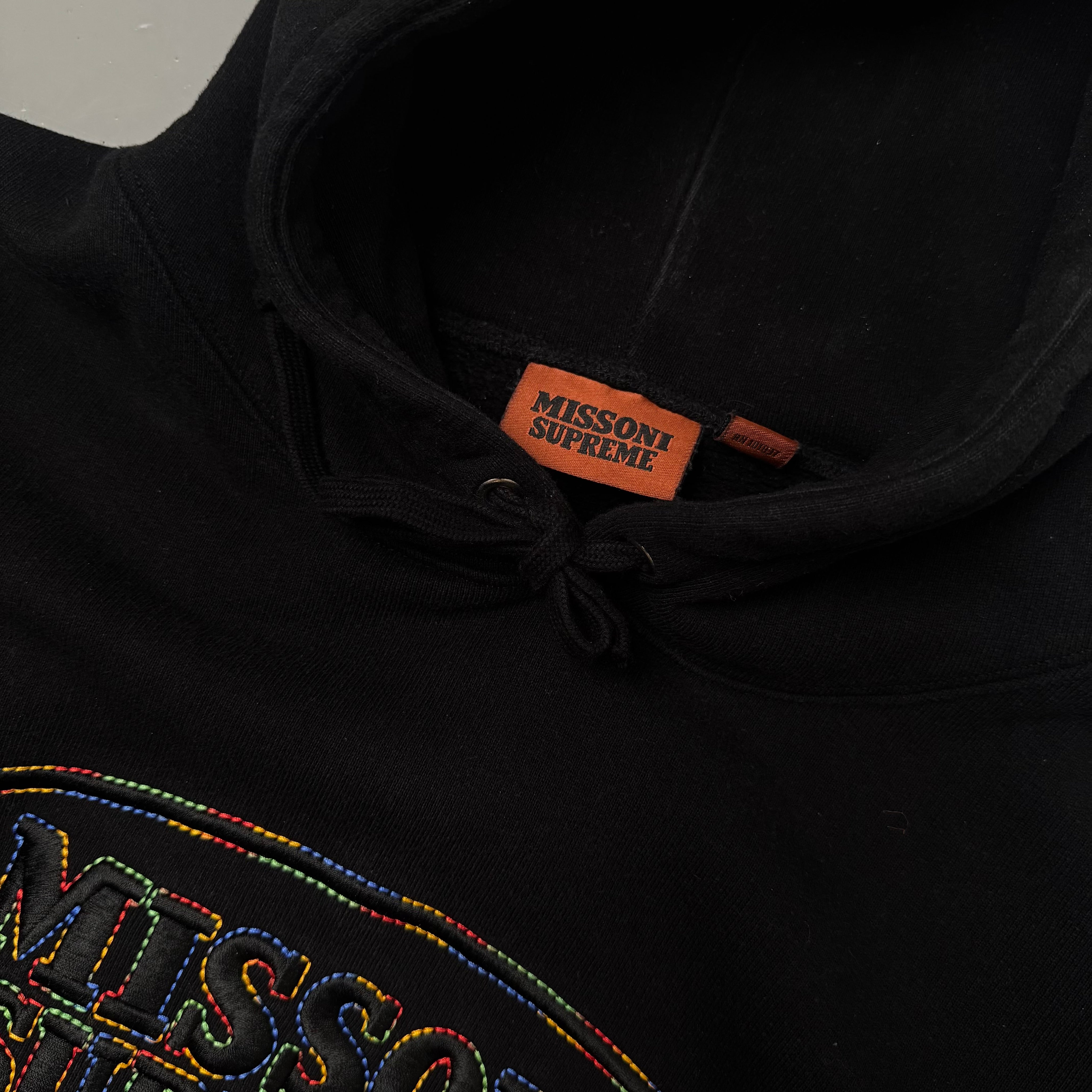 Supreme x Missoni hættetrøje (Str. M)