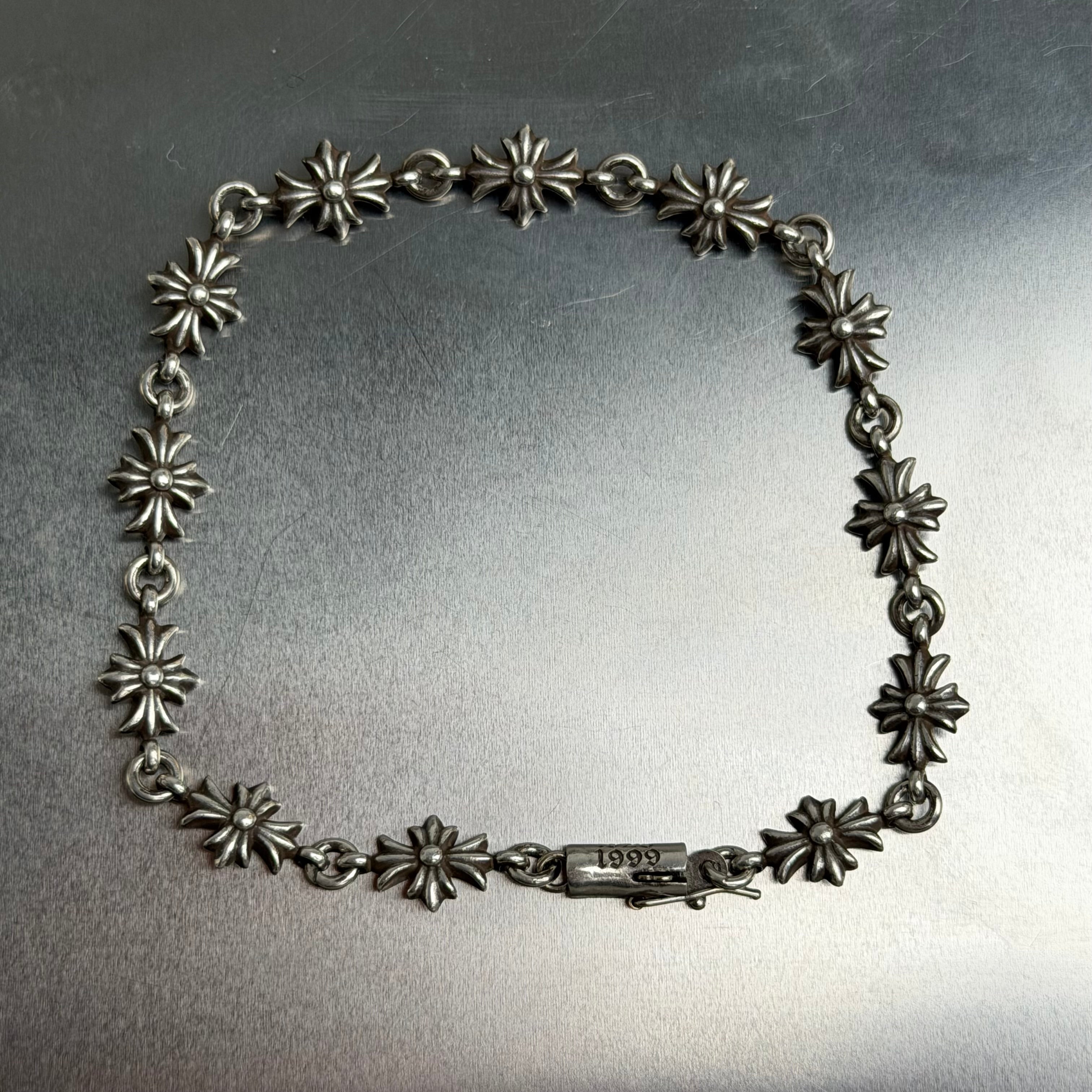 Chrome Hearts Tiny E 12link armbånd