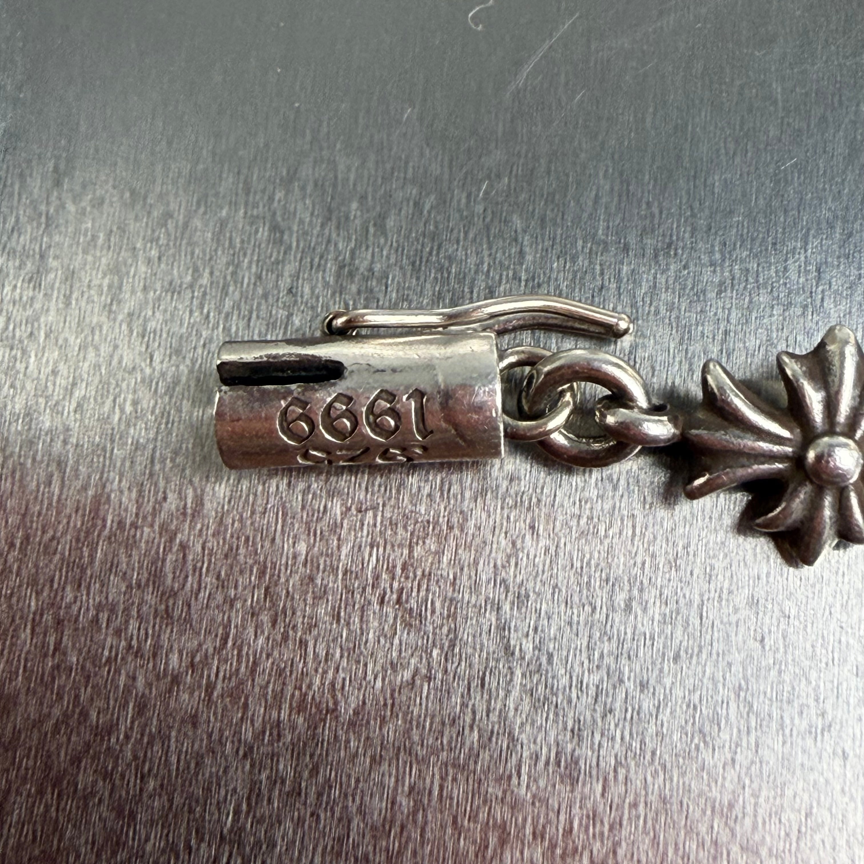 Chrome Hearts Tiny E 12link armbånd