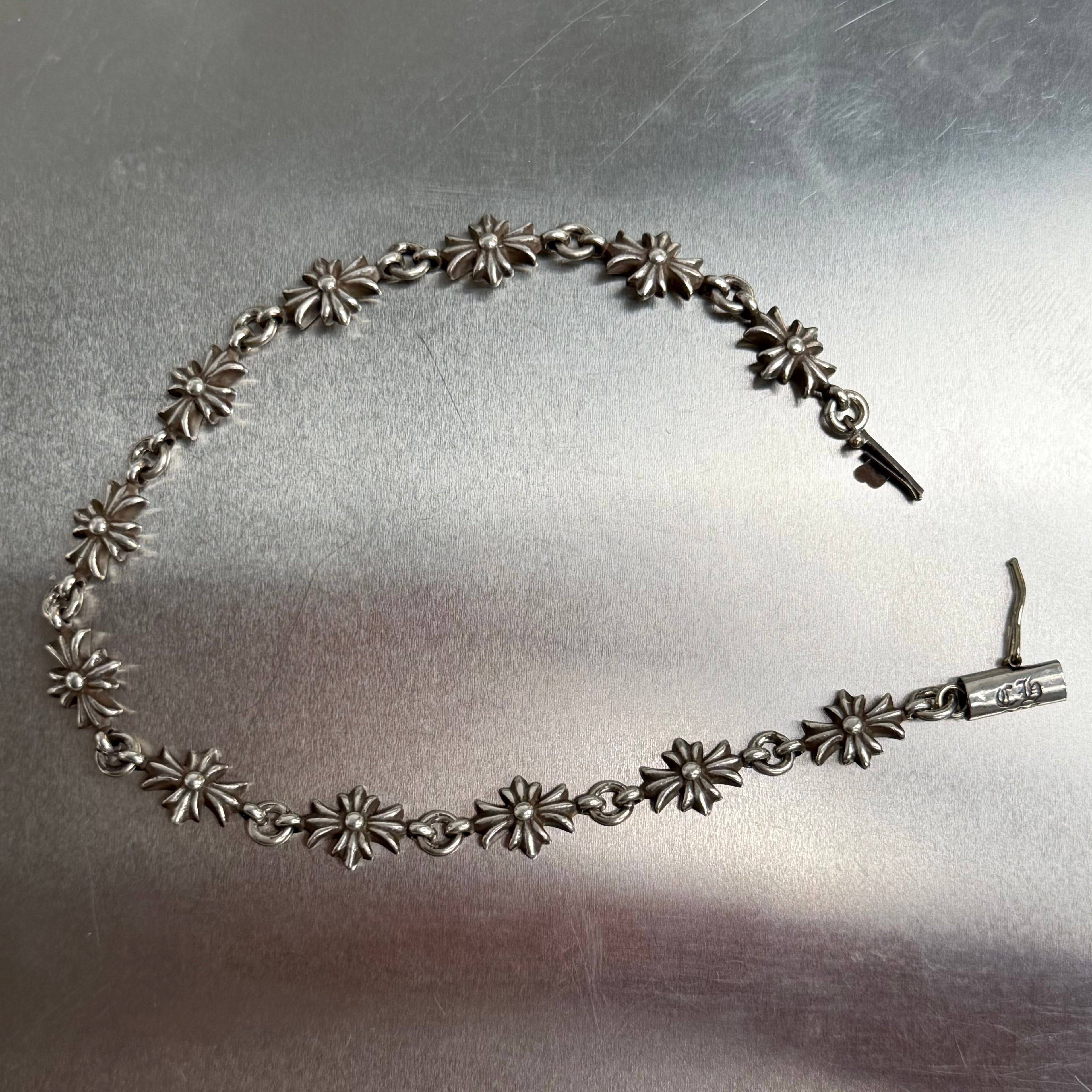 Chrome Hearts Tiny E 12link armbånd