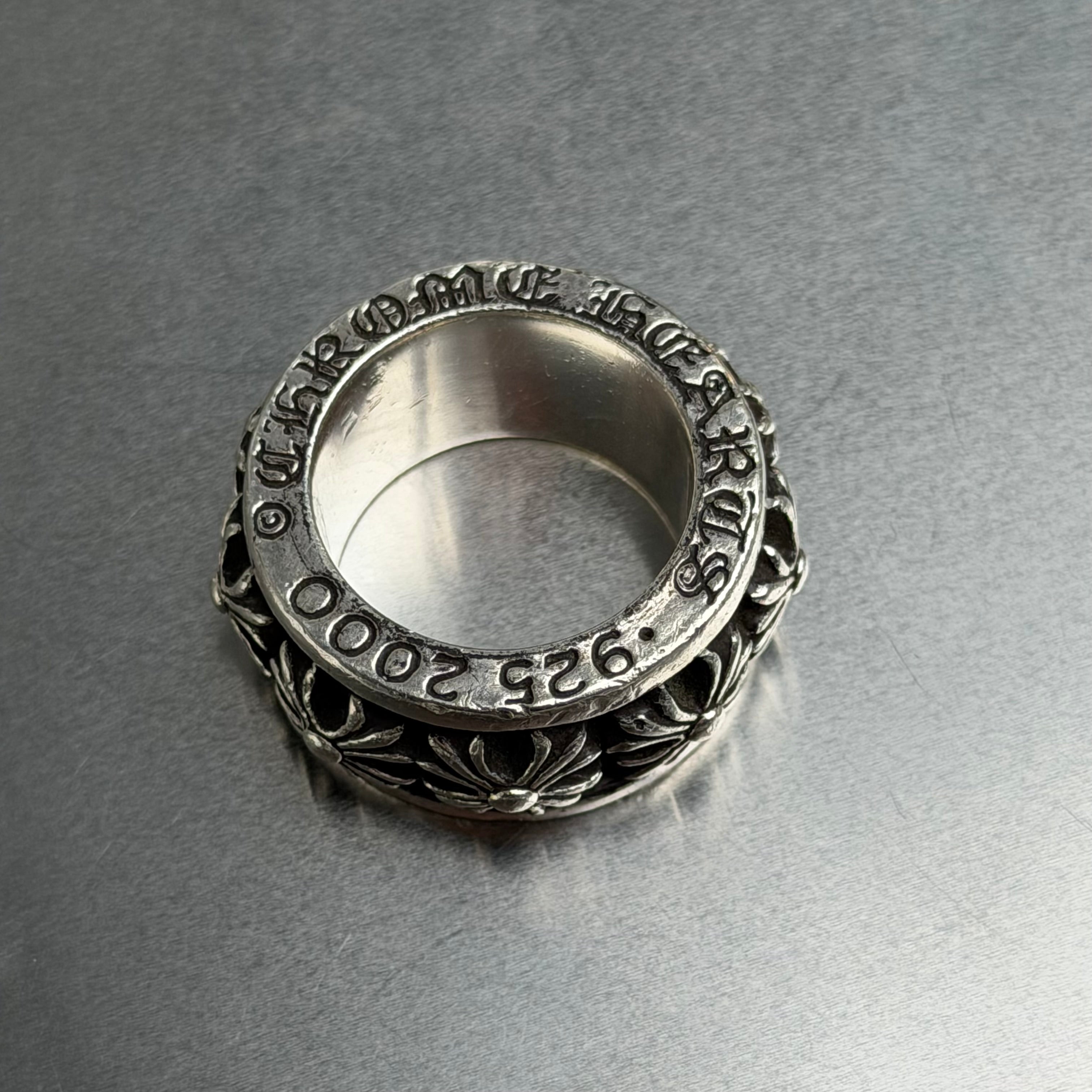Chrome Hearts 925 Spin Ring