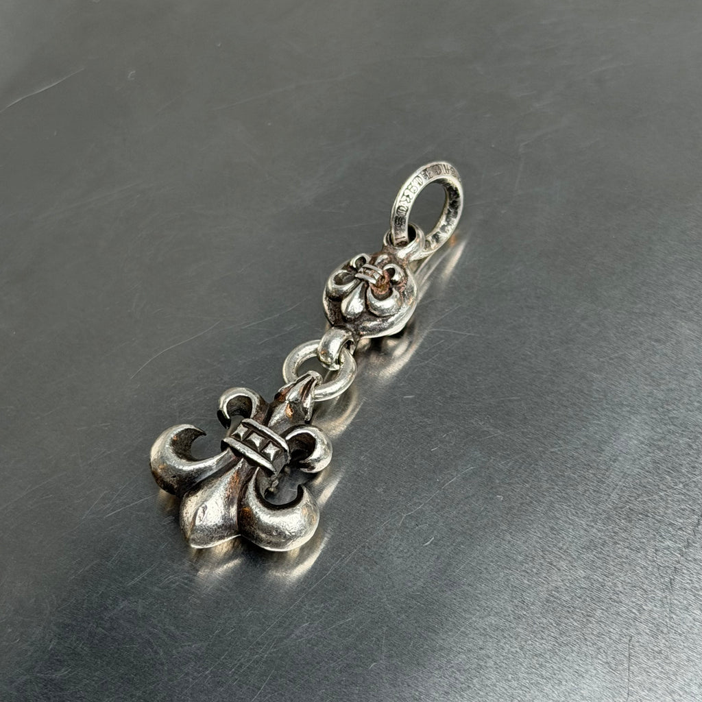 Chrome Hearts 925 One Ball BS Fleur Pendtant