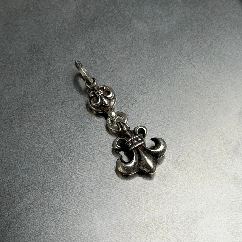 Chrome Hearts 925 One Ball BS Fleur Pendtant