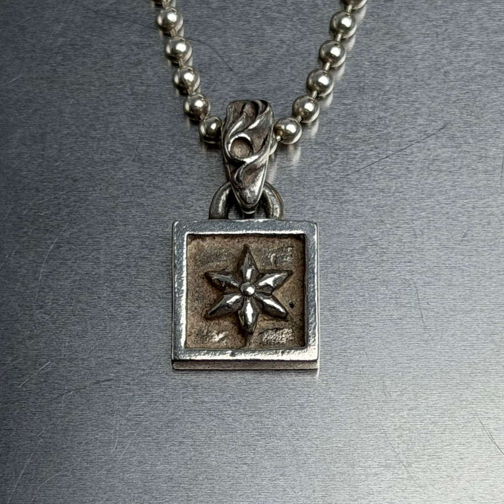 Chrome Hearts 925 Framed Star Pendant