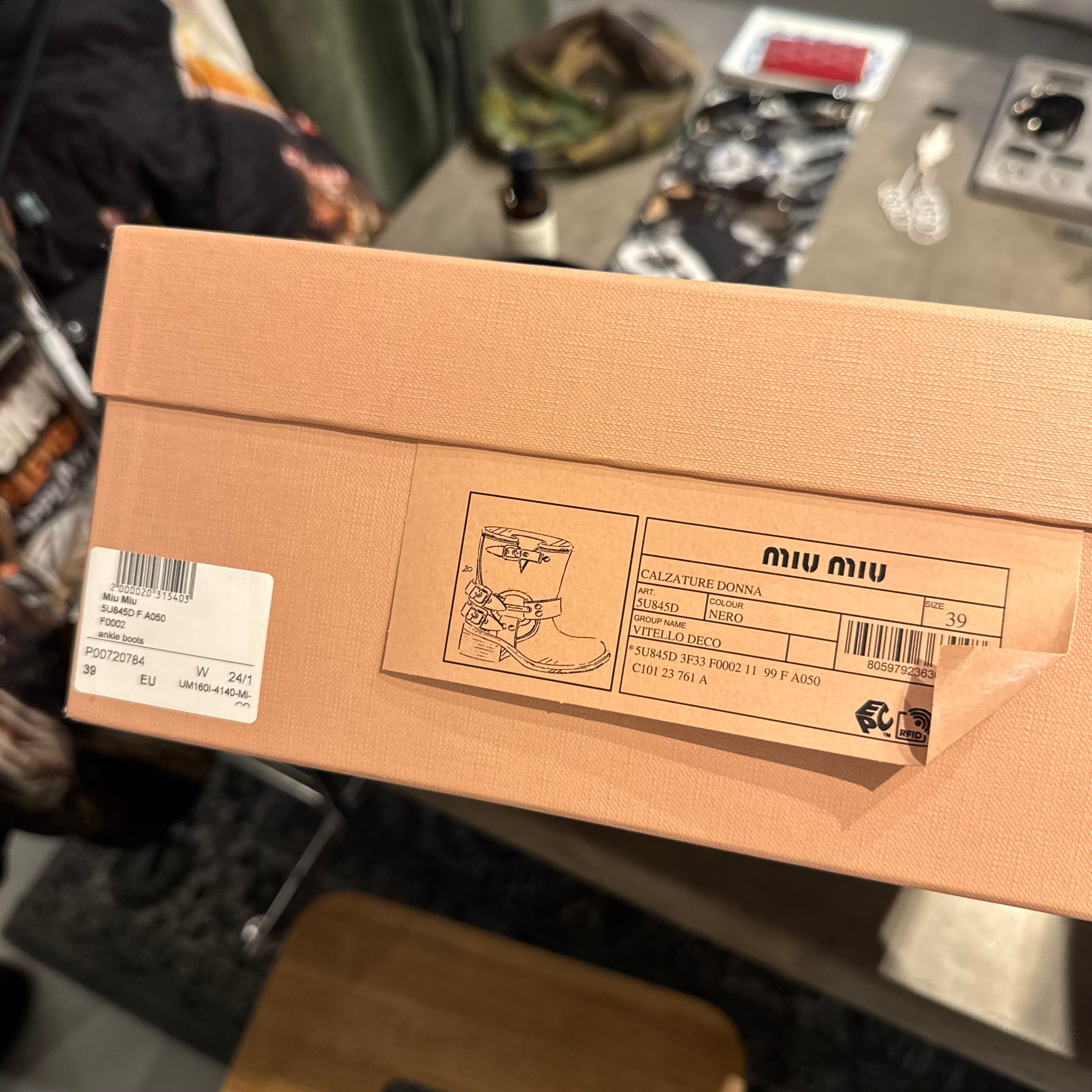 Miu Miu Boots (Size 39)