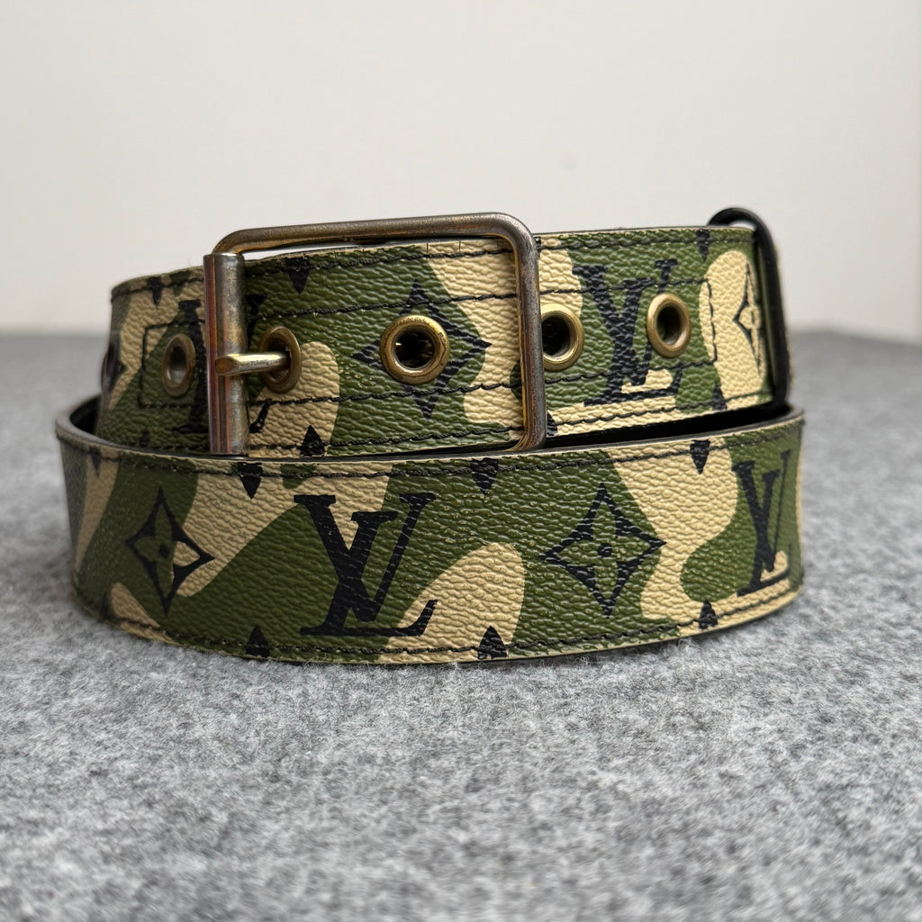 louis vuitton x takashi murakami bælte (Str. M)