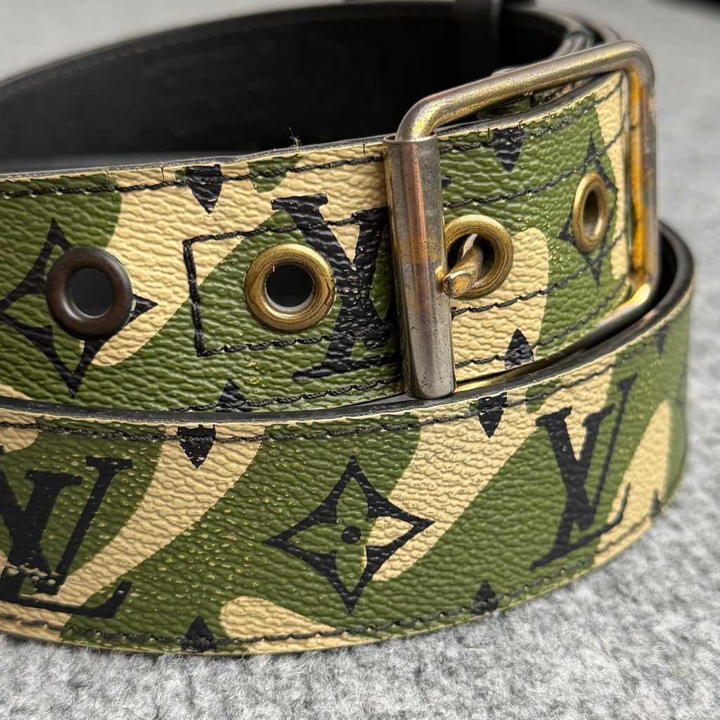 louis vuitton x takashi murakami bælte (Str. M)