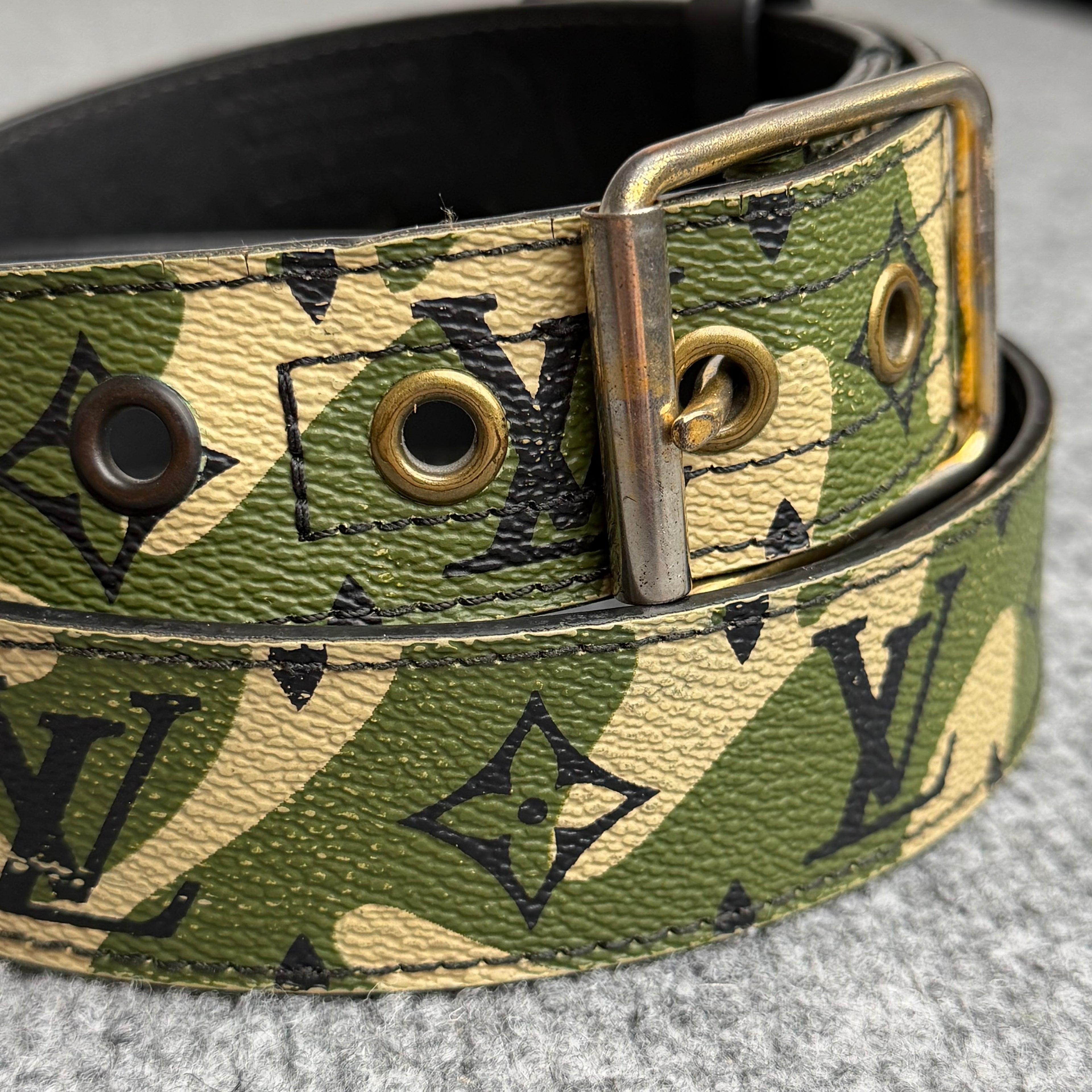 louis vuitton x takashi murakami bælte (Str. M)