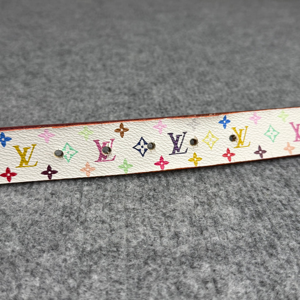 louis vuitton x takashi murakami bælte (Str. S)