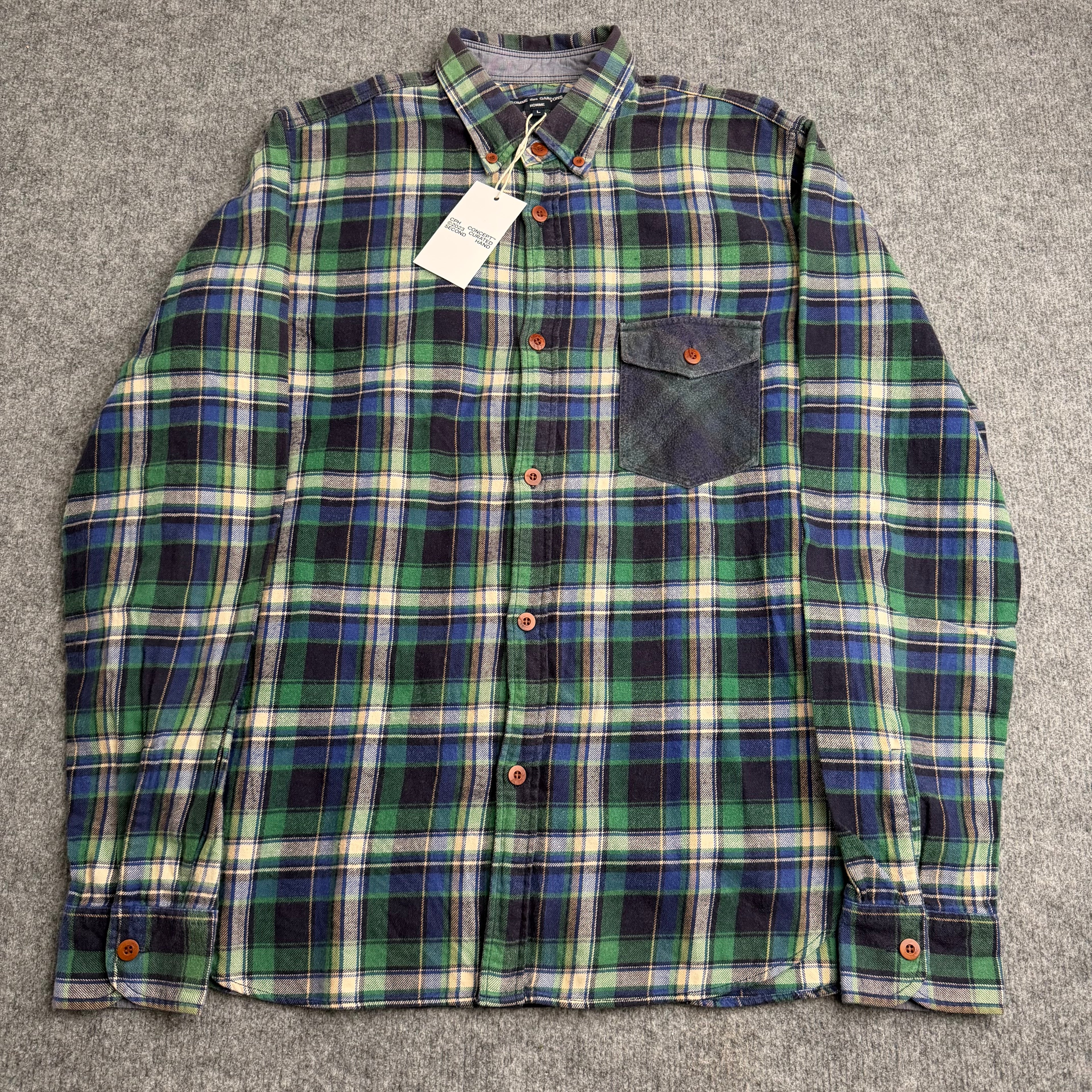 Comme Des Garcons skjorte (Str. L)