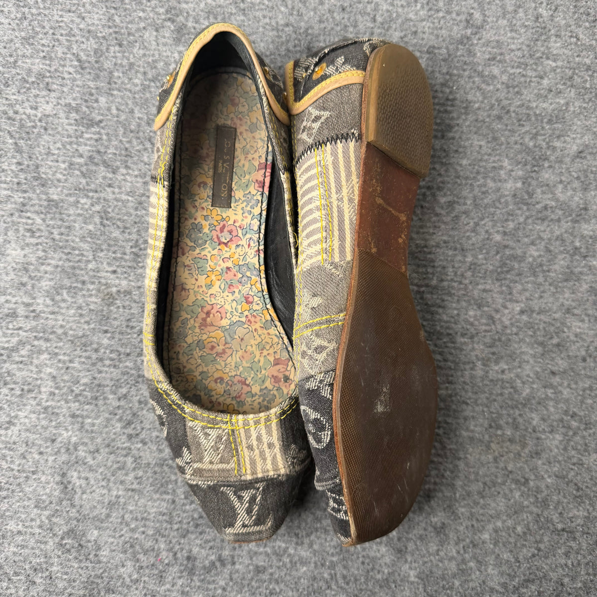 Louis Vuitton ballerinaer (Str. 36)