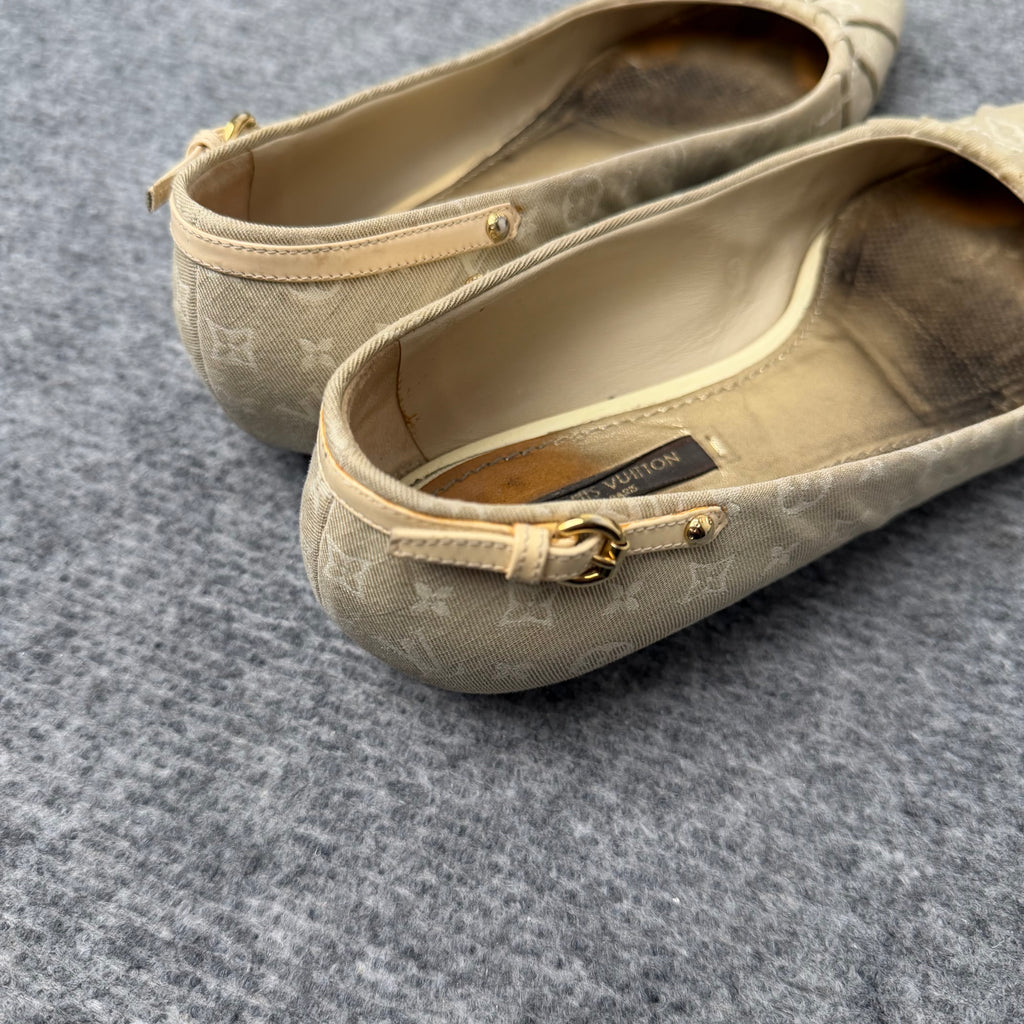 Louis Vuitton ballerinaer (Str. 36,5)