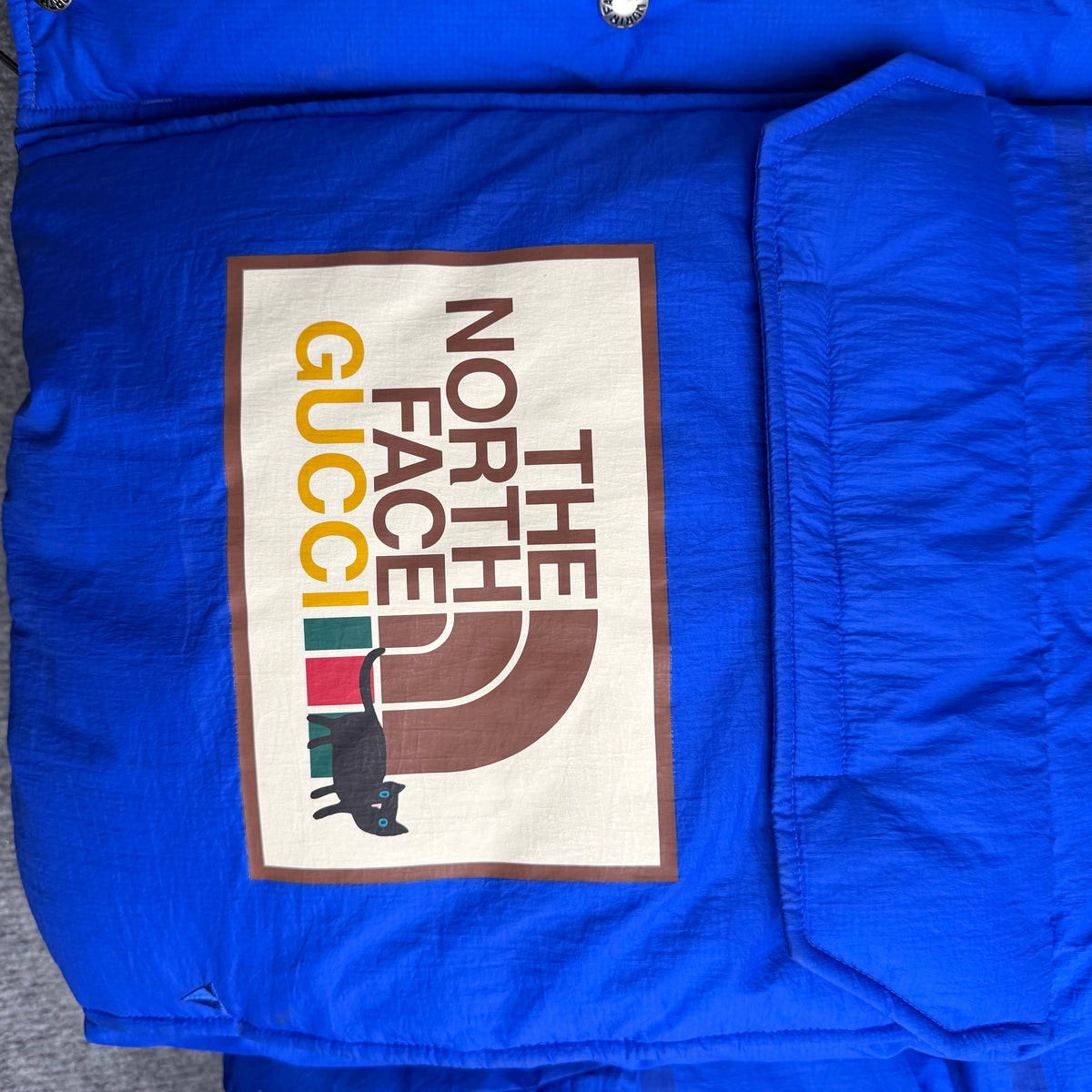 Gucci x The North Face jakke (Str. XXL)
