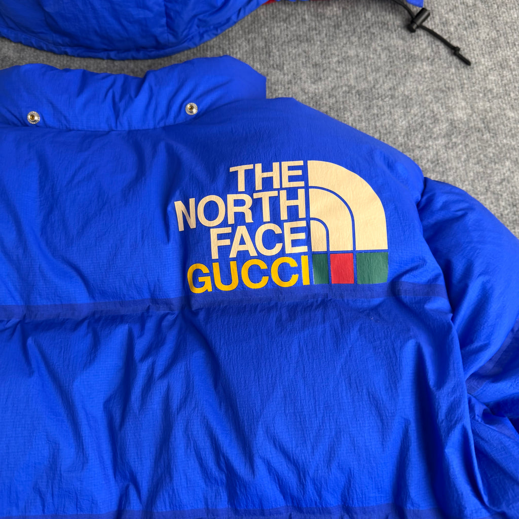Gucci x The North Face jakke (Str. XXL)