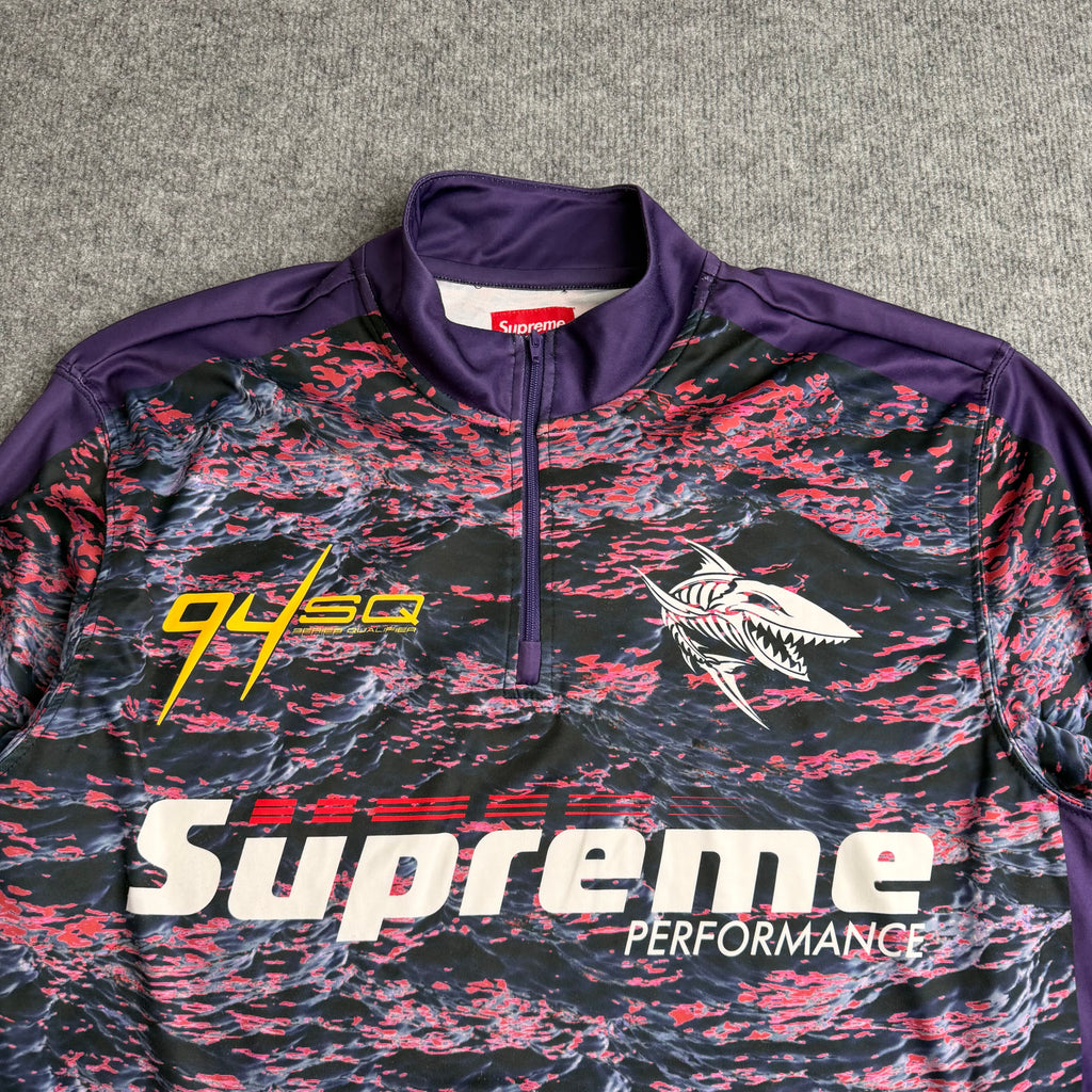 Supreme half zip (Str. M)