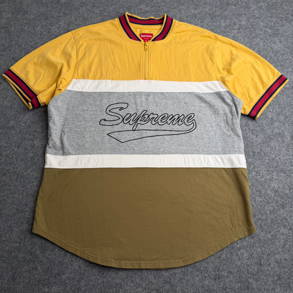 Supreme half zip (Str. L)