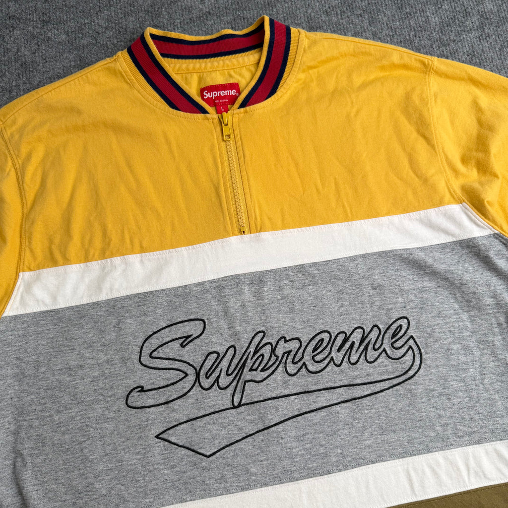 Supreme half zip (Str. L)