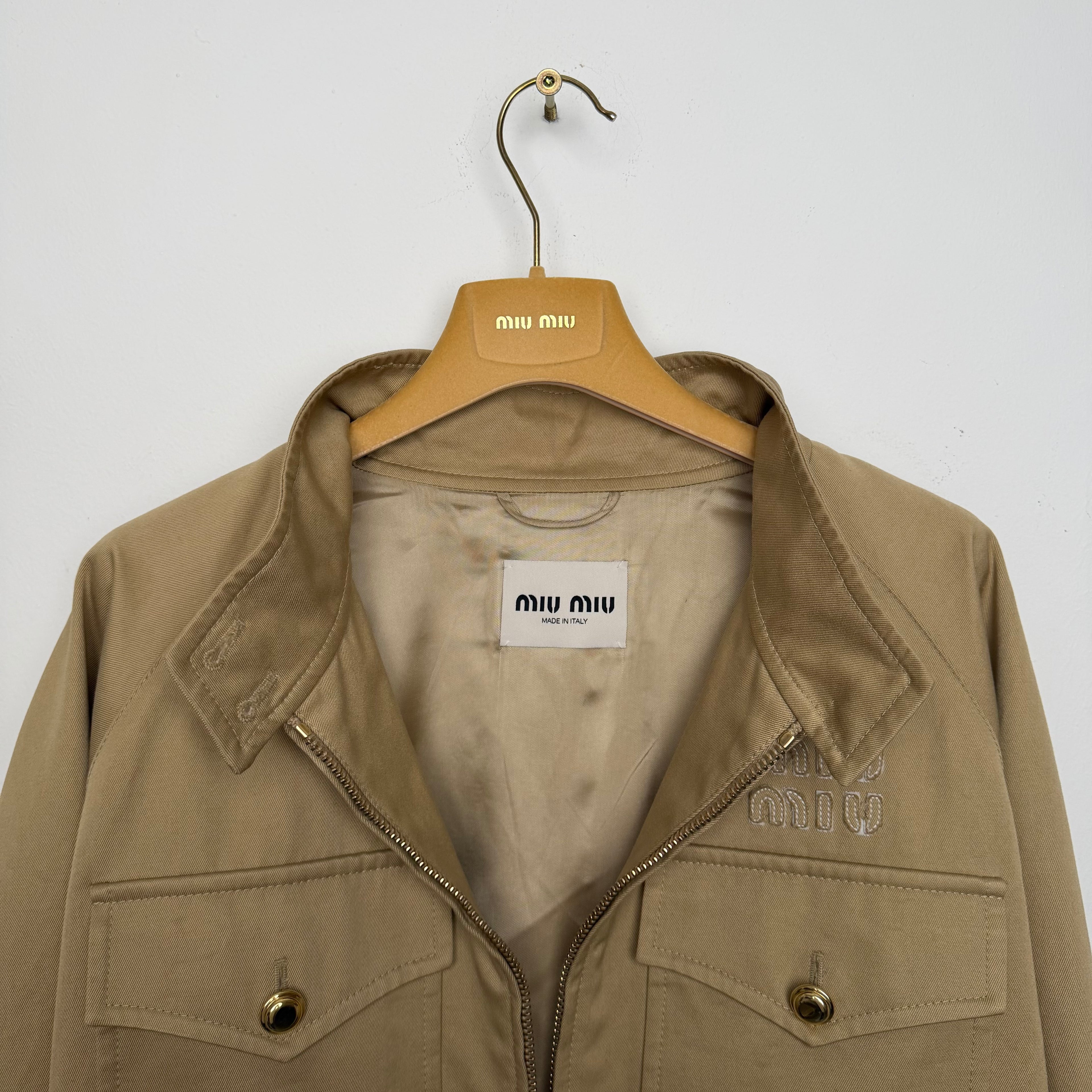 Miu Miu jakke (Str. 36)